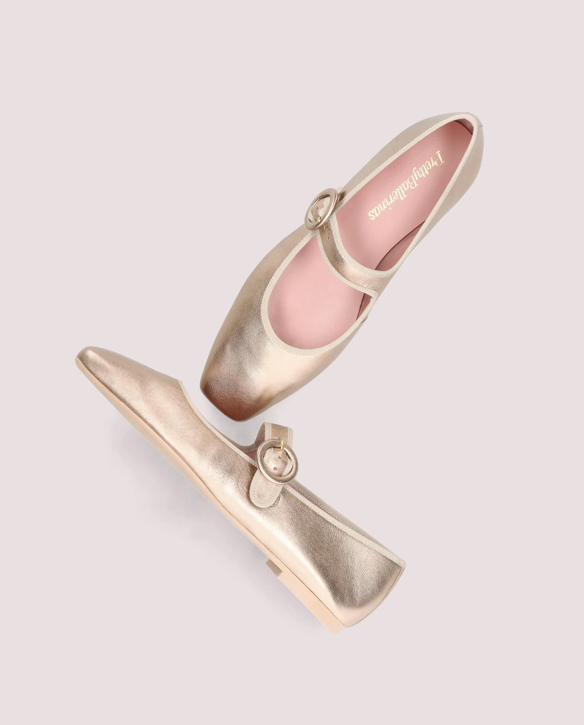 Bailarinas Camille Dorados Pieles metalizadas - Image 5