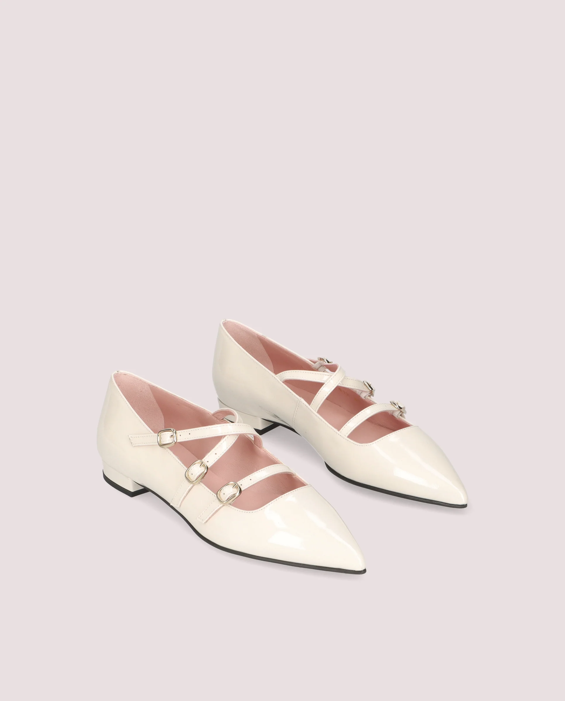 Bailarinas Clementine Blancos Charol
