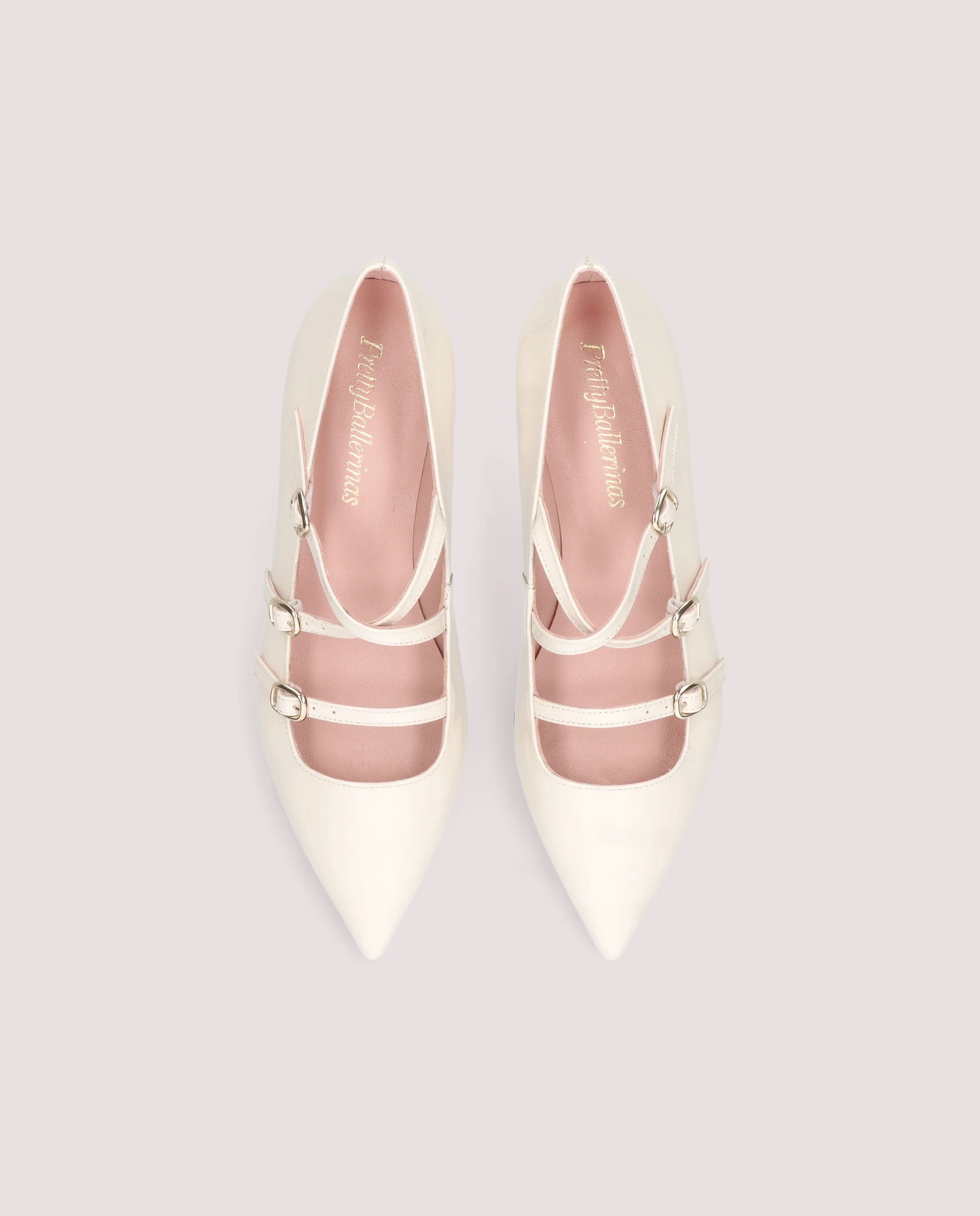 Bailarinas Clementine Blancos Charol - Image 2