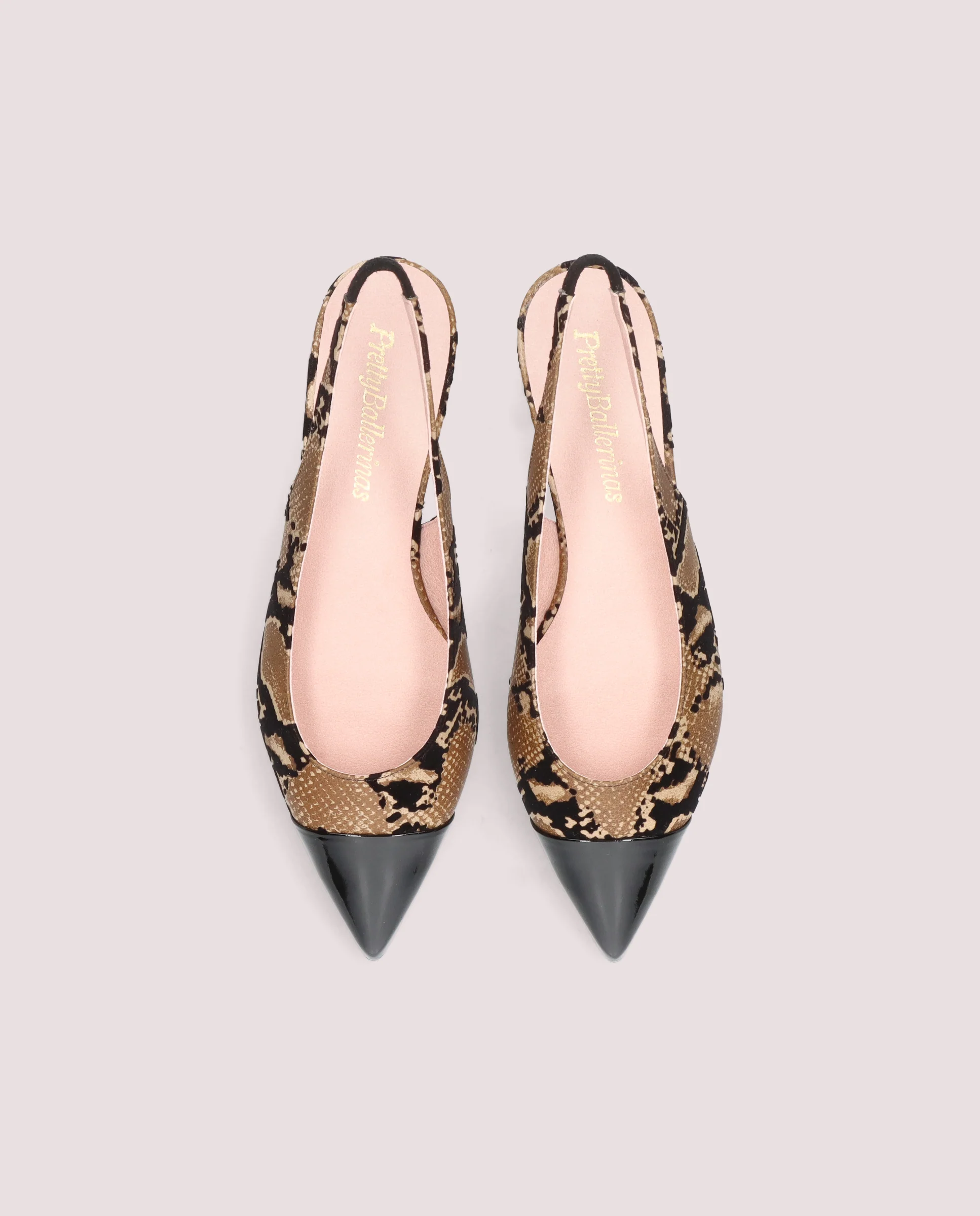 Bailarinas Clementine Marrones Pieles estampadas - Image 2
