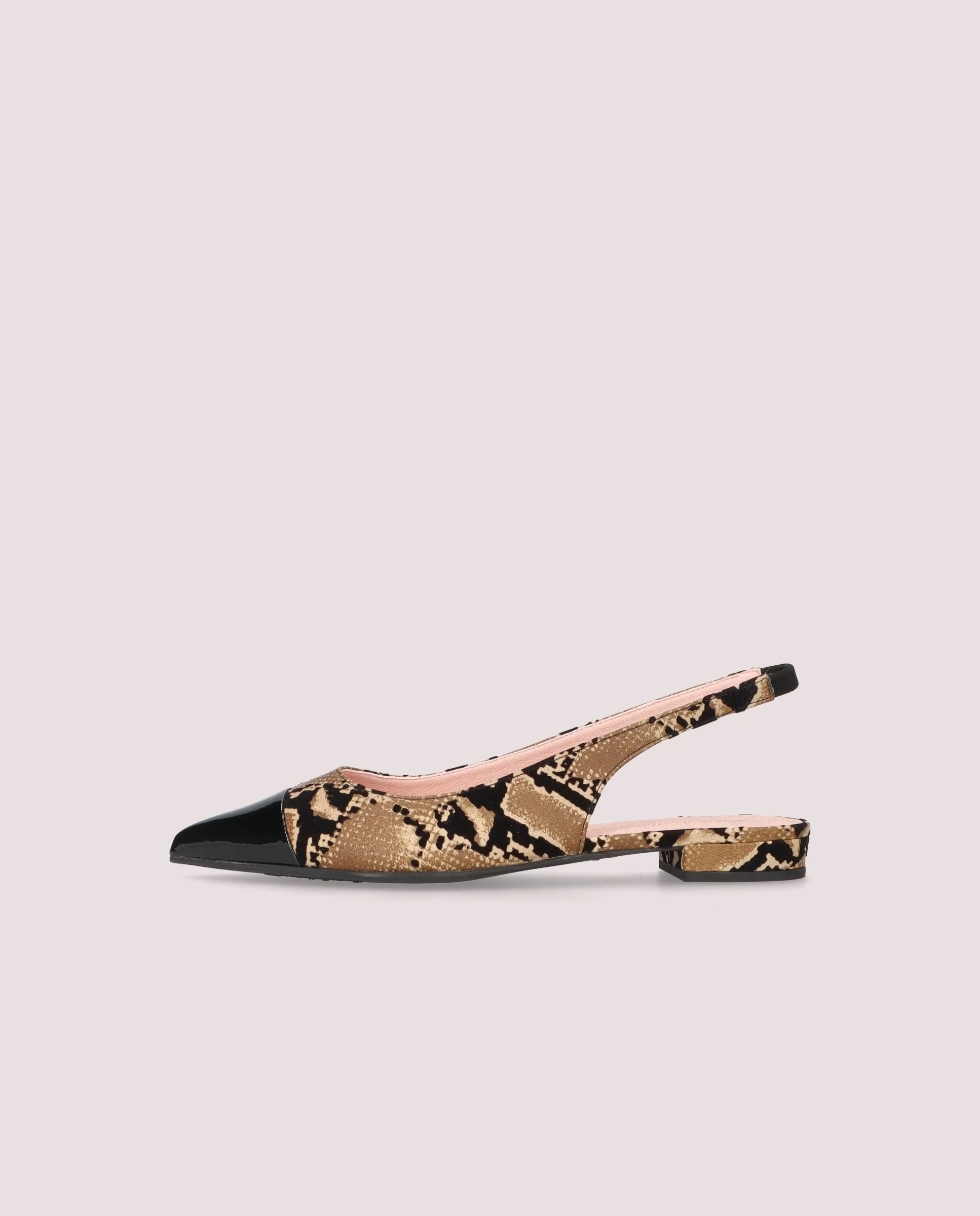 Bailarinas Clementine Marrones Pieles estampadas - Image 3
