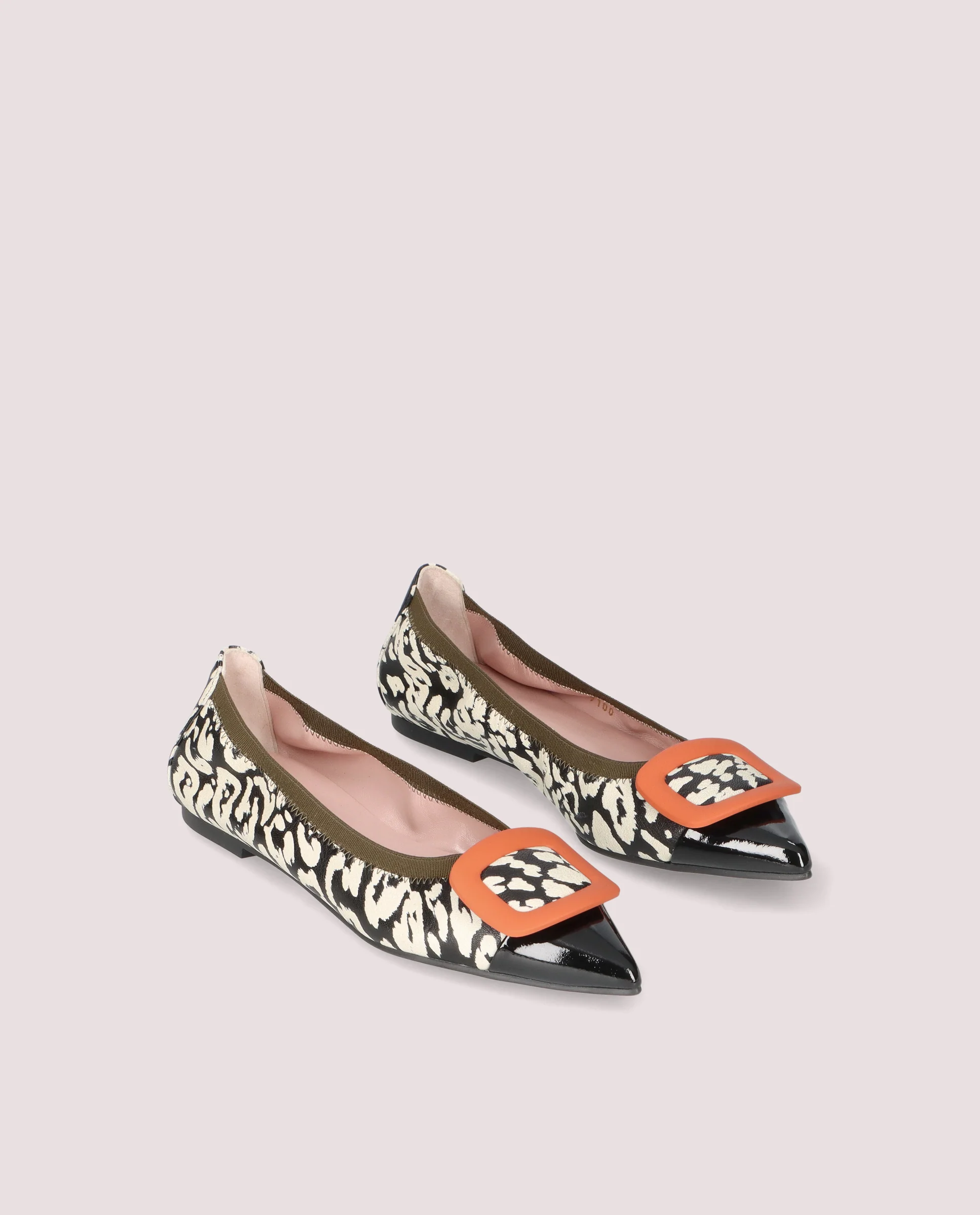 Bailarinas Ella Negros Pieles estampadas