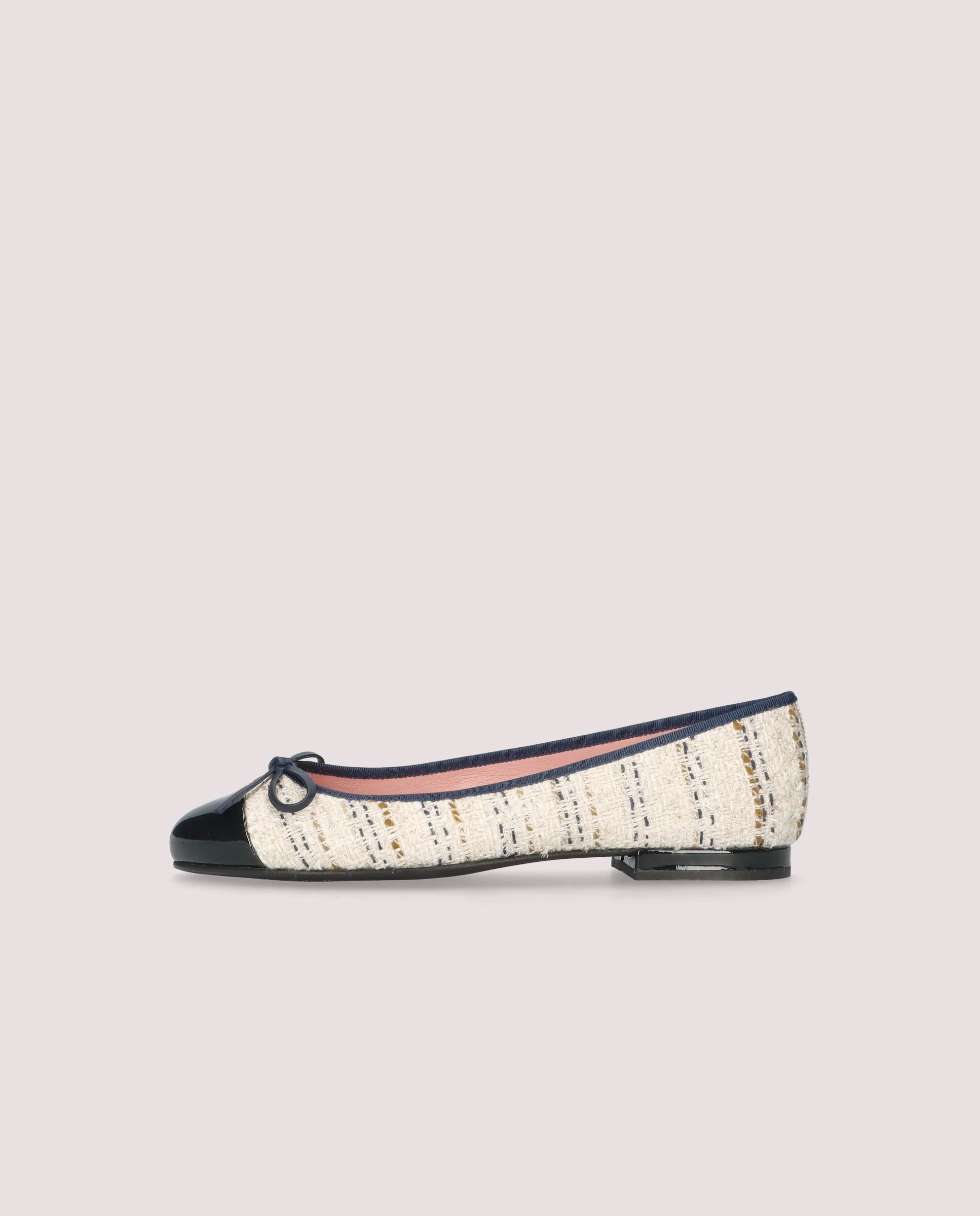 Bailarinas Irma en Tweed beige - Image 3