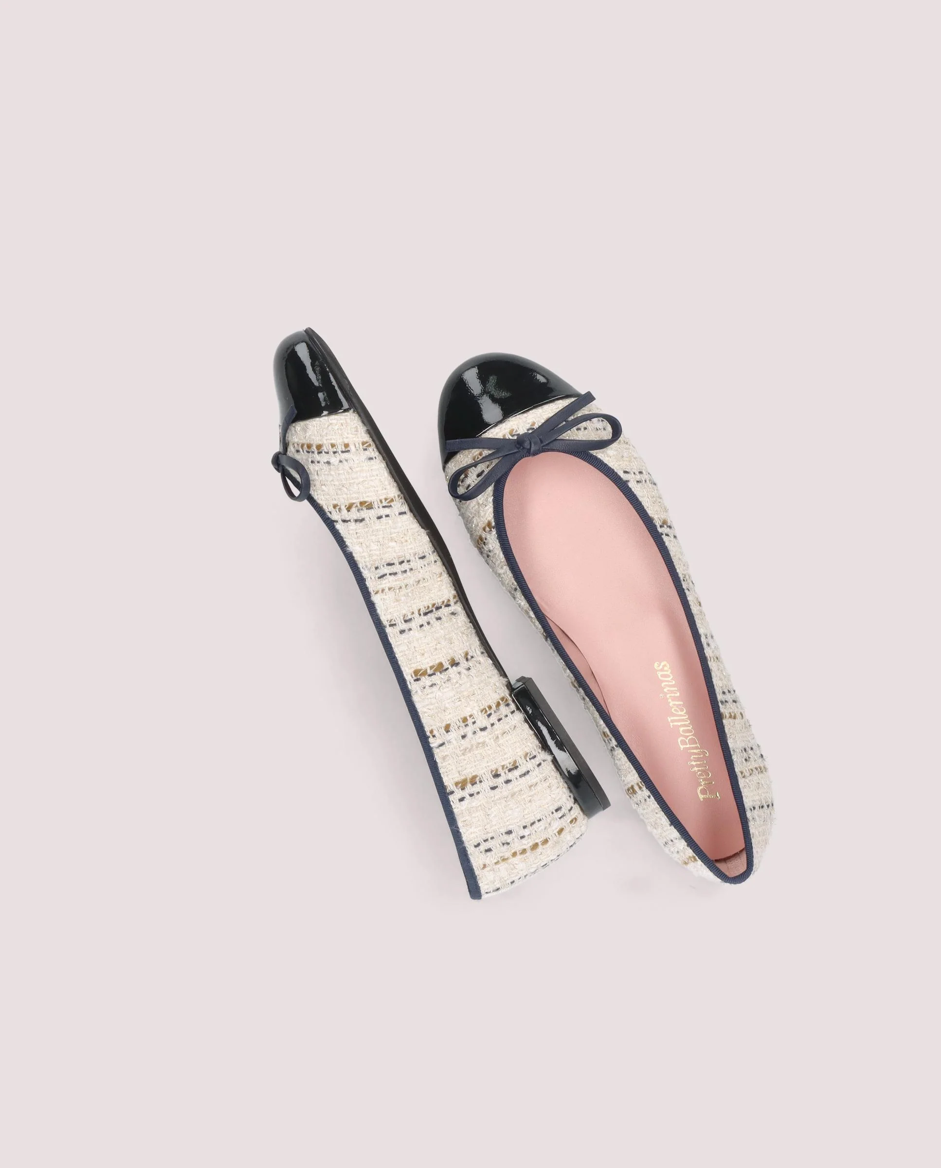 Bailarinas Irma en Tweed beige - Image 5