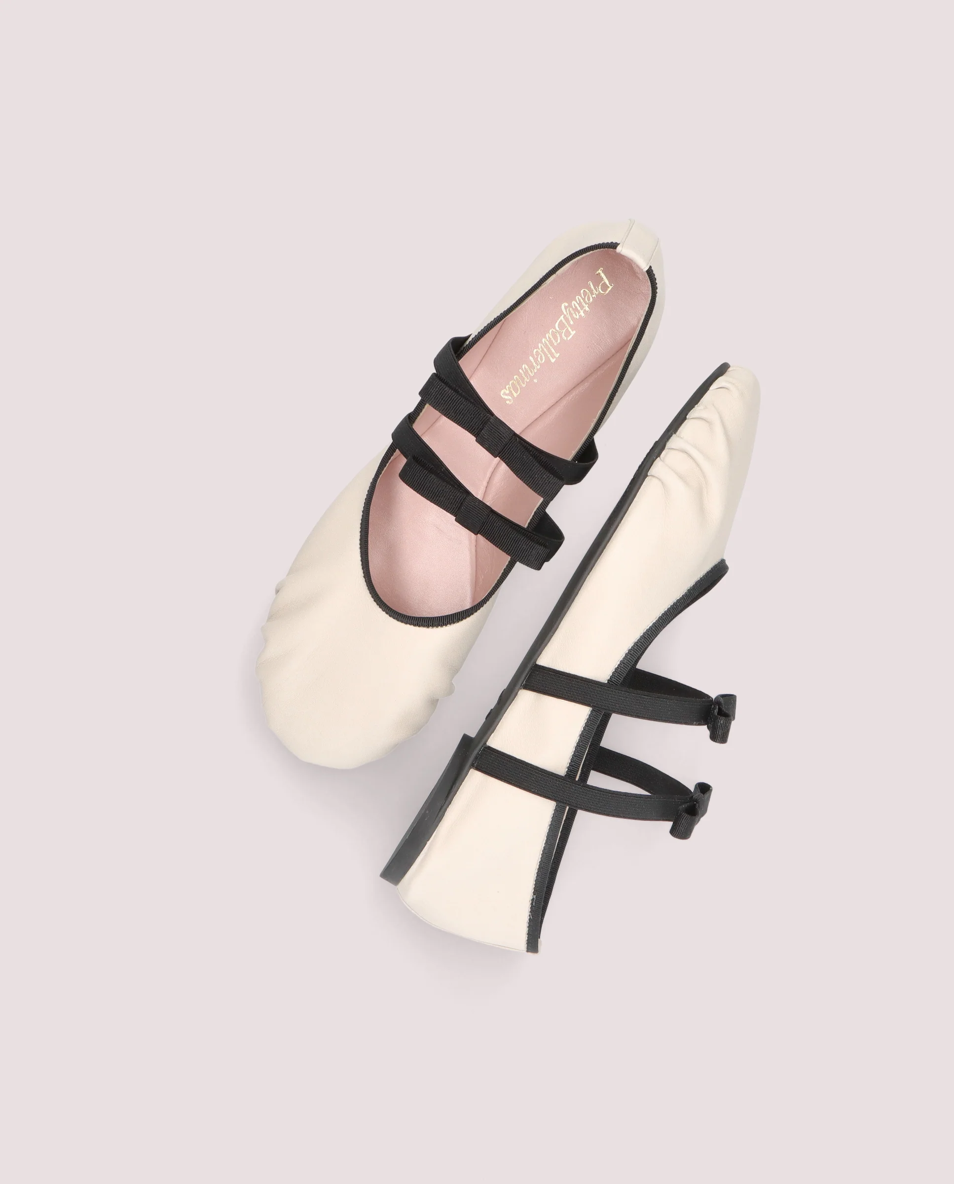 Bailarinas Lea en napa beige - Image 4