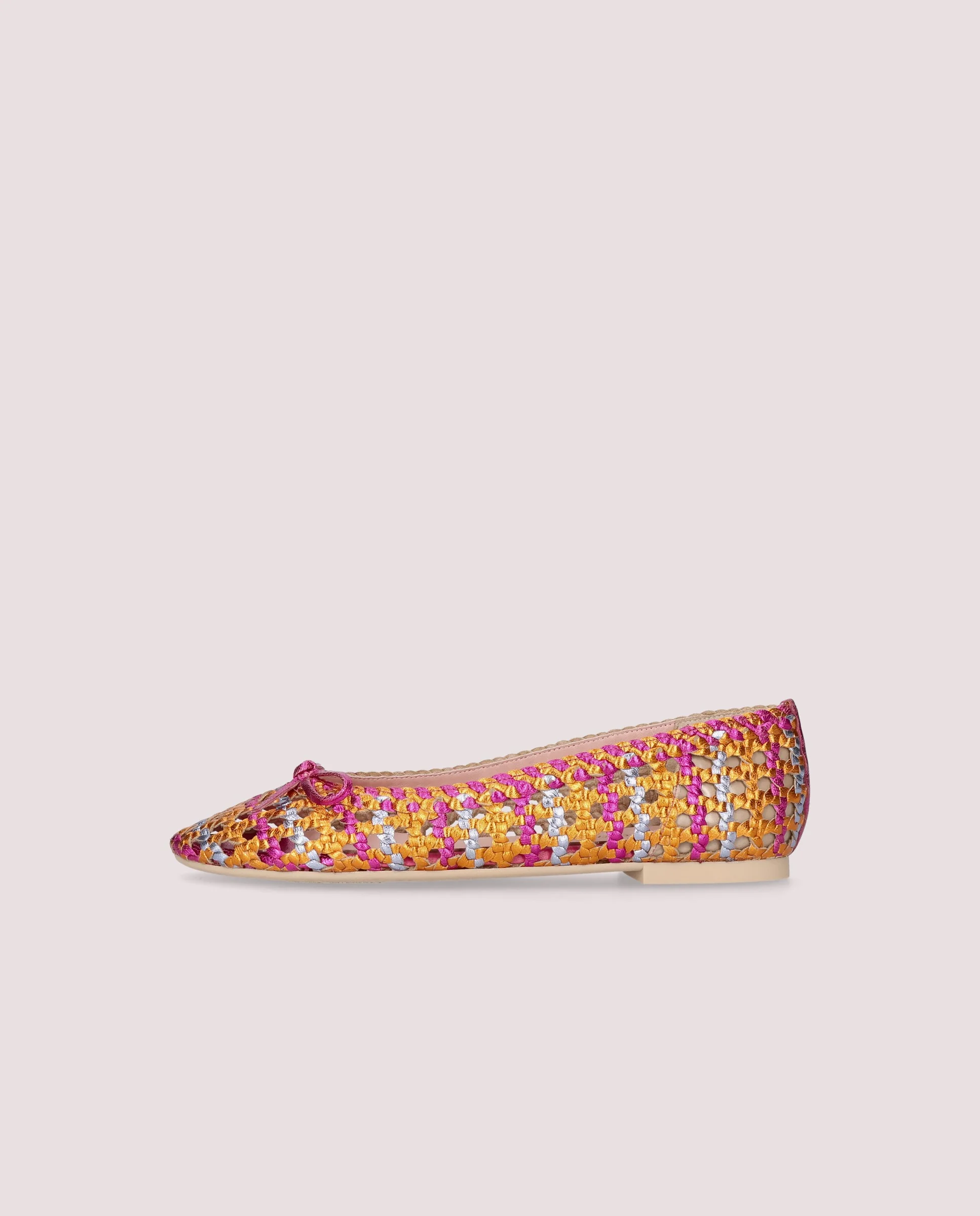 Bailarinas Nicole Multicolores Pieles metalizadas - Image 3