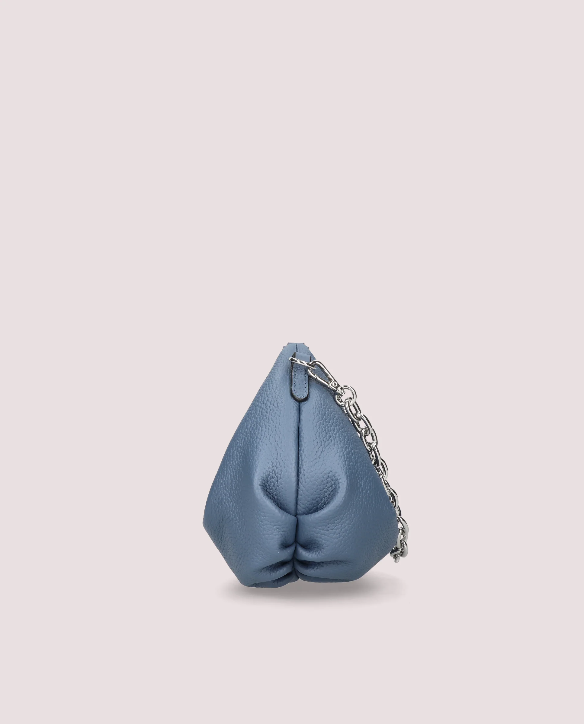 Bolso Mini Ballerina en piel azul - Image 5