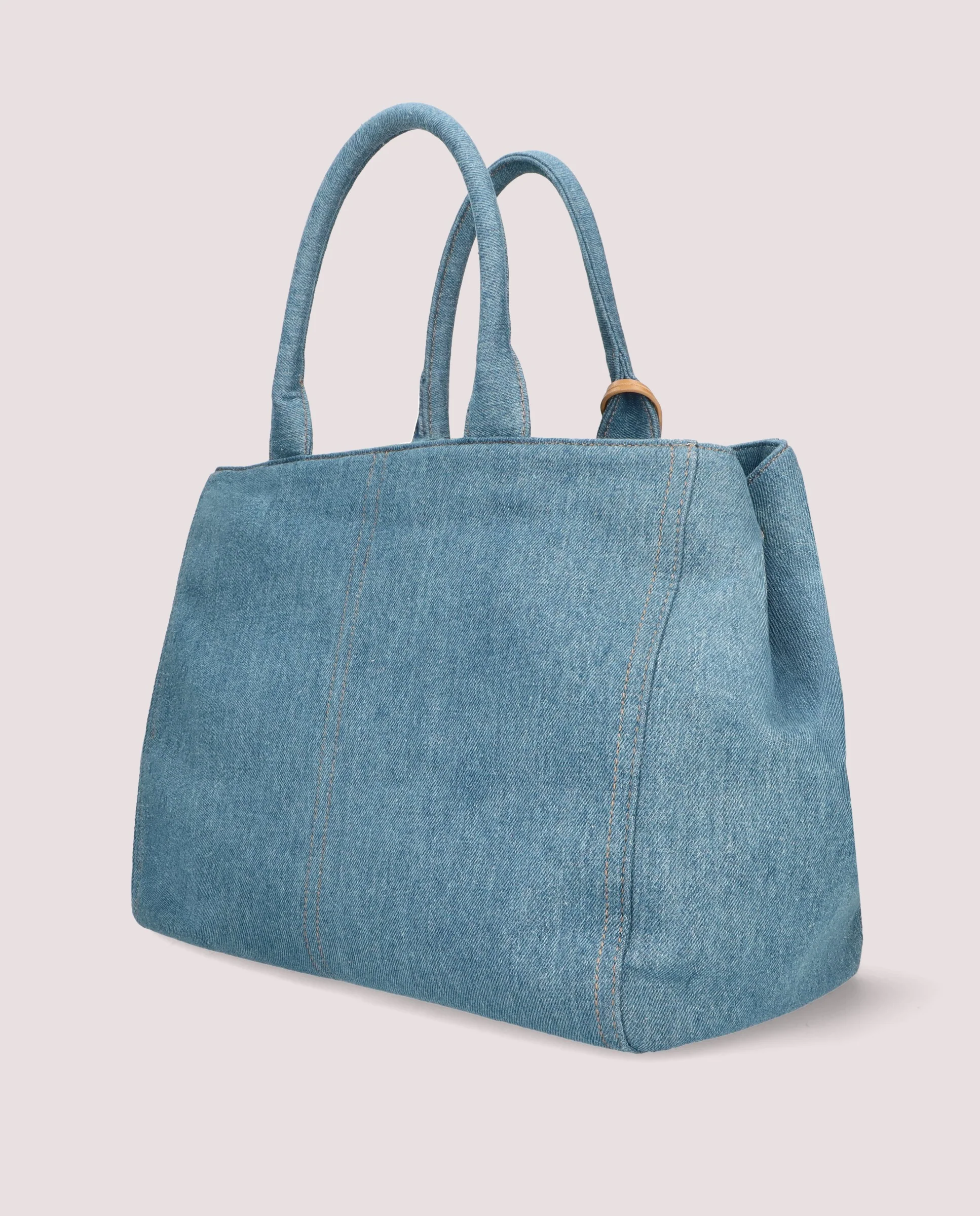 Bolsos Bags Azules Tejidos - Image 2