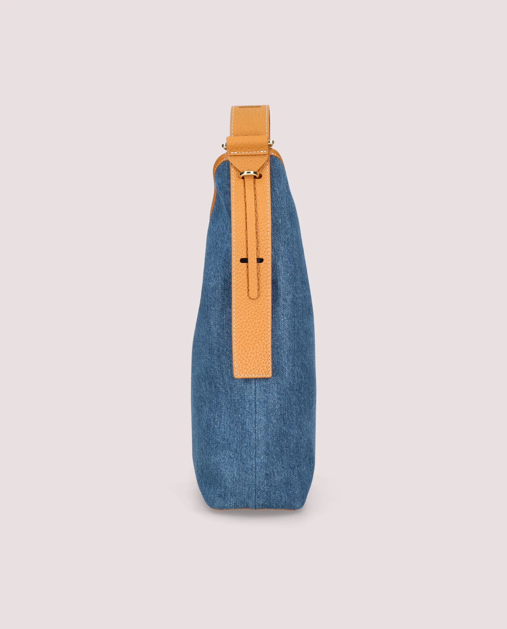 Bolso Hobo en denim azul - Image 5