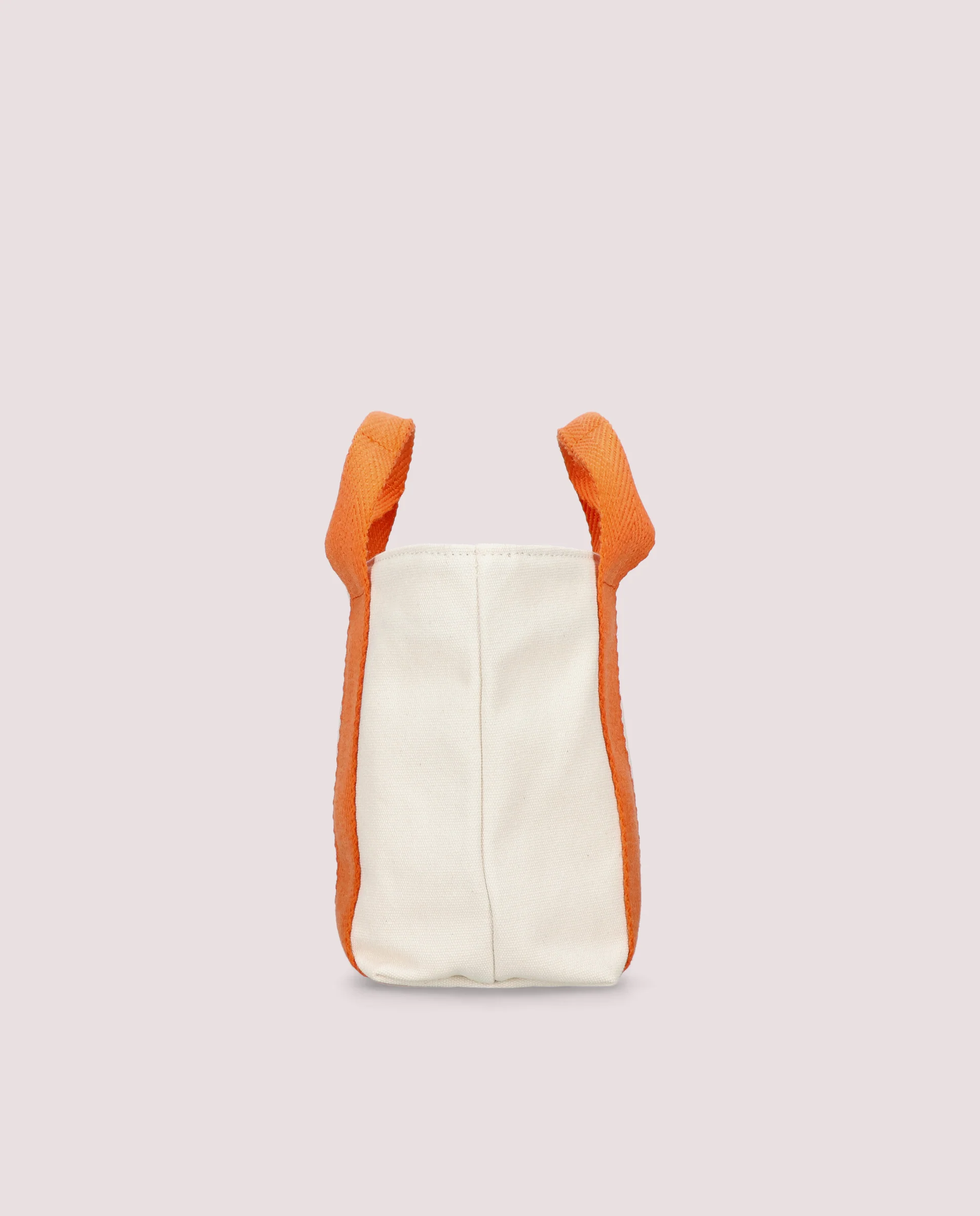 Bolso tote en lona color marfil - Image 5