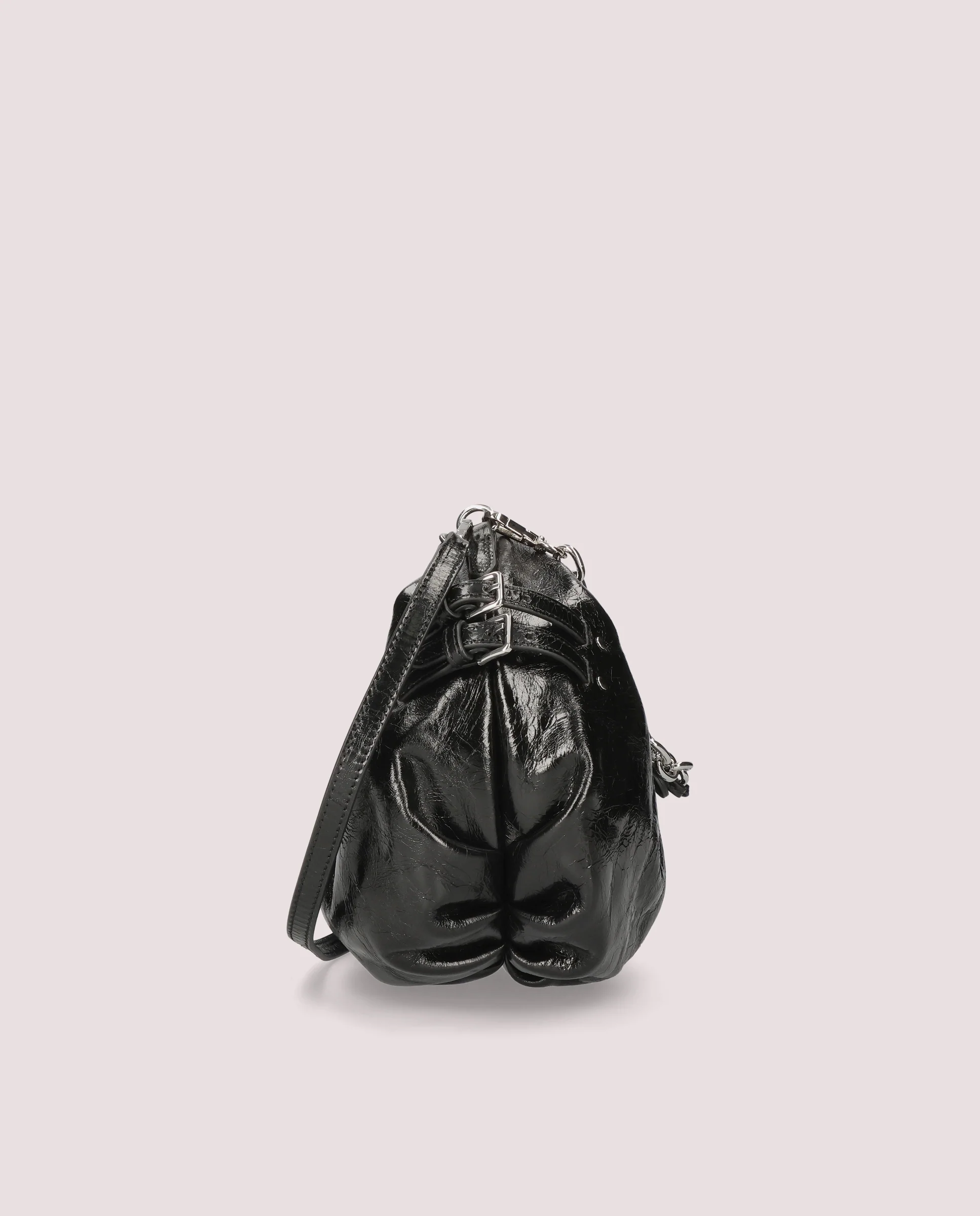 Bolso Ballerina en piel negra - Image 5