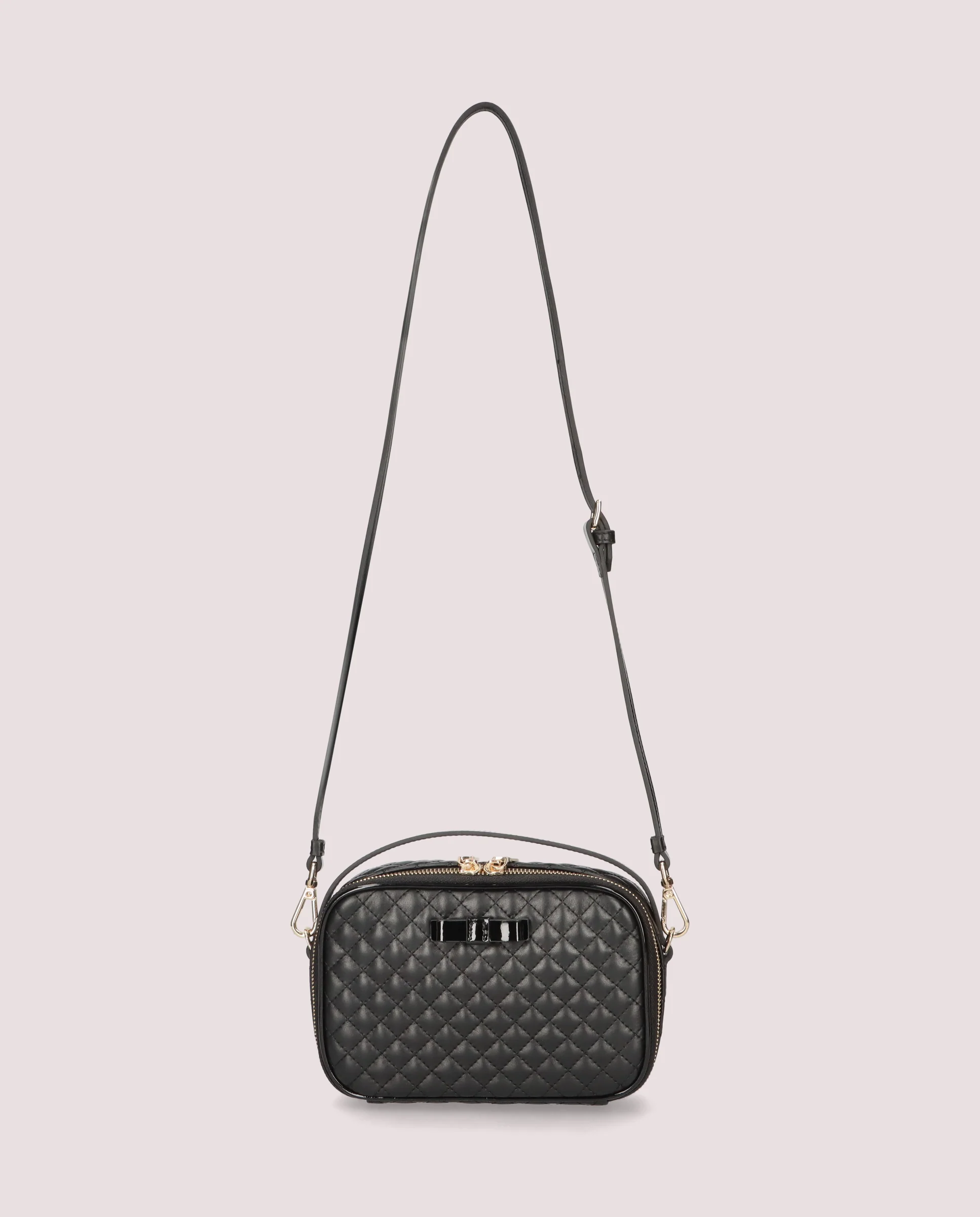 Bolso Ginza en piel negra acolchada - Image 3