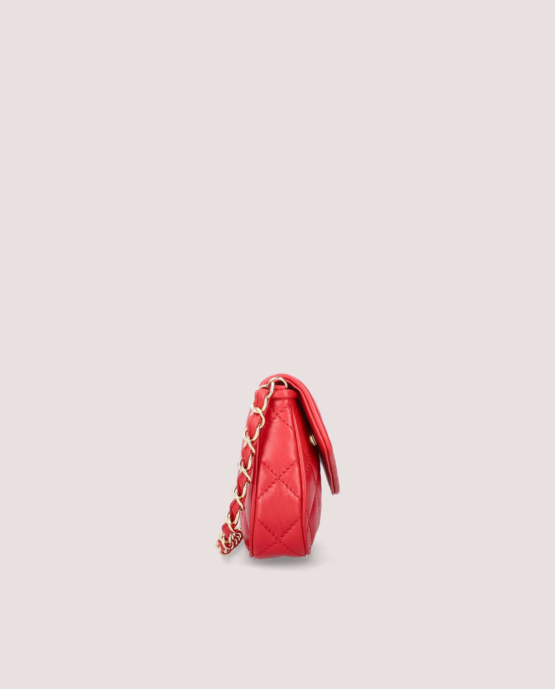 Bolso en piel color rojo - Image 5