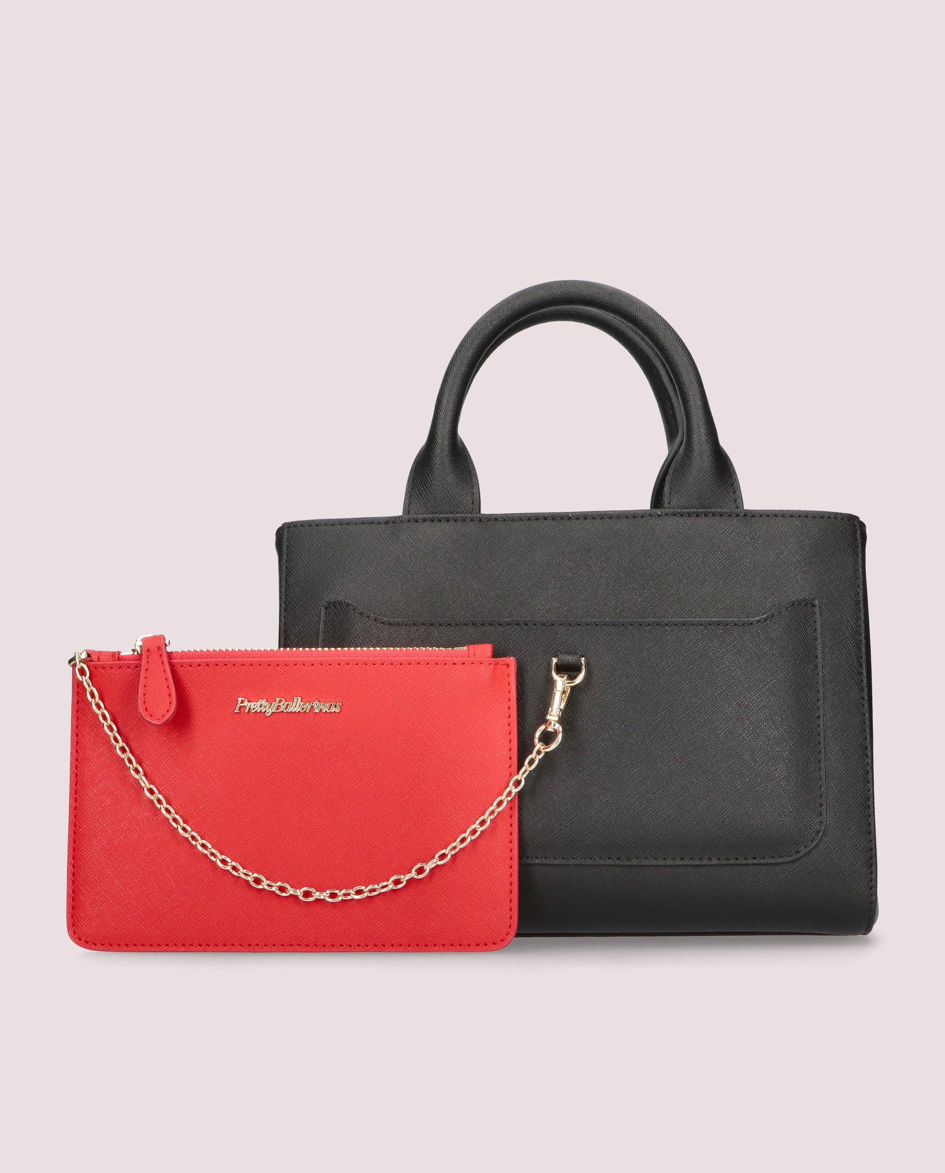 Bolso Pocket en piel negra - Image 5