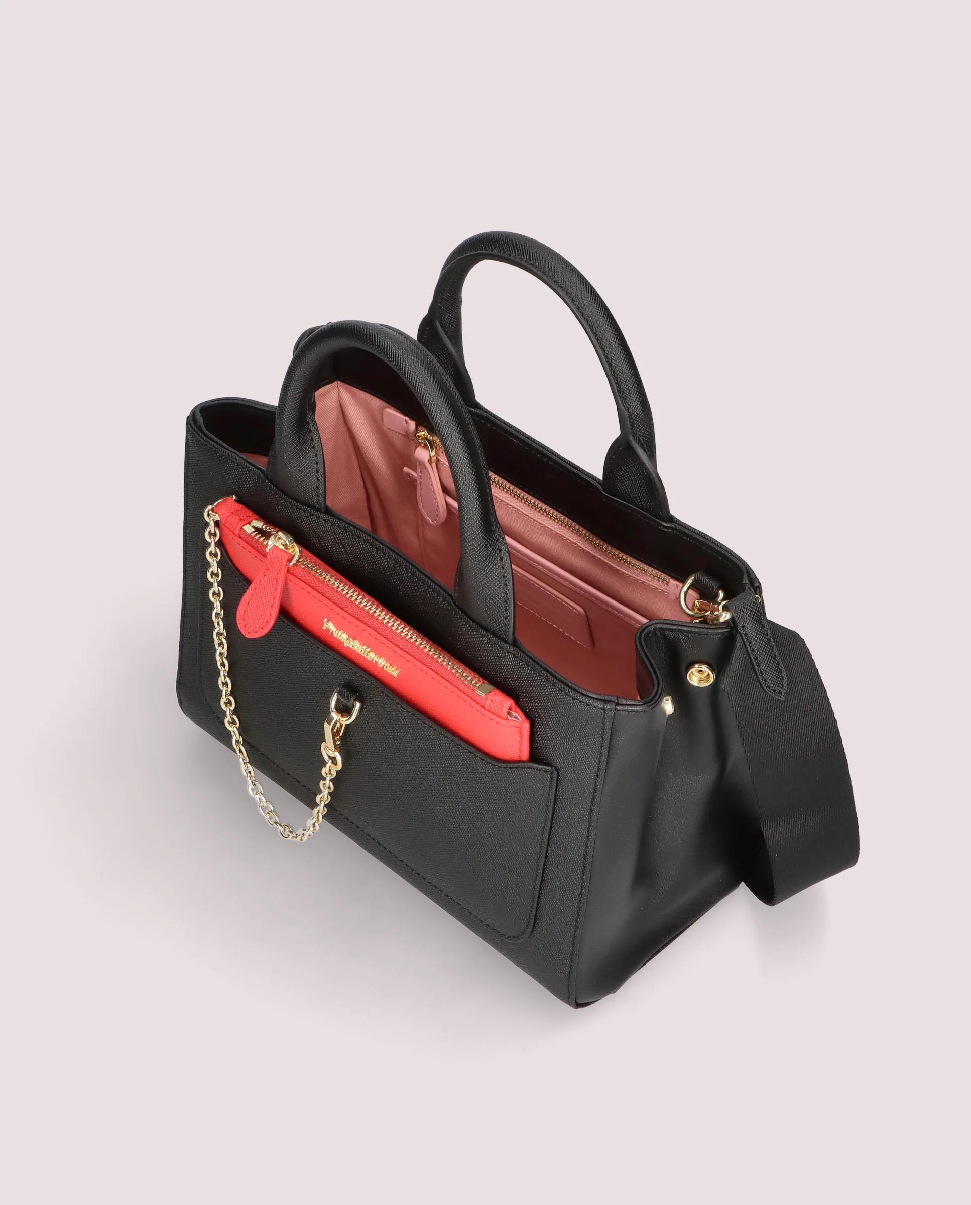 Bolso Pocket en piel negra - Image 6