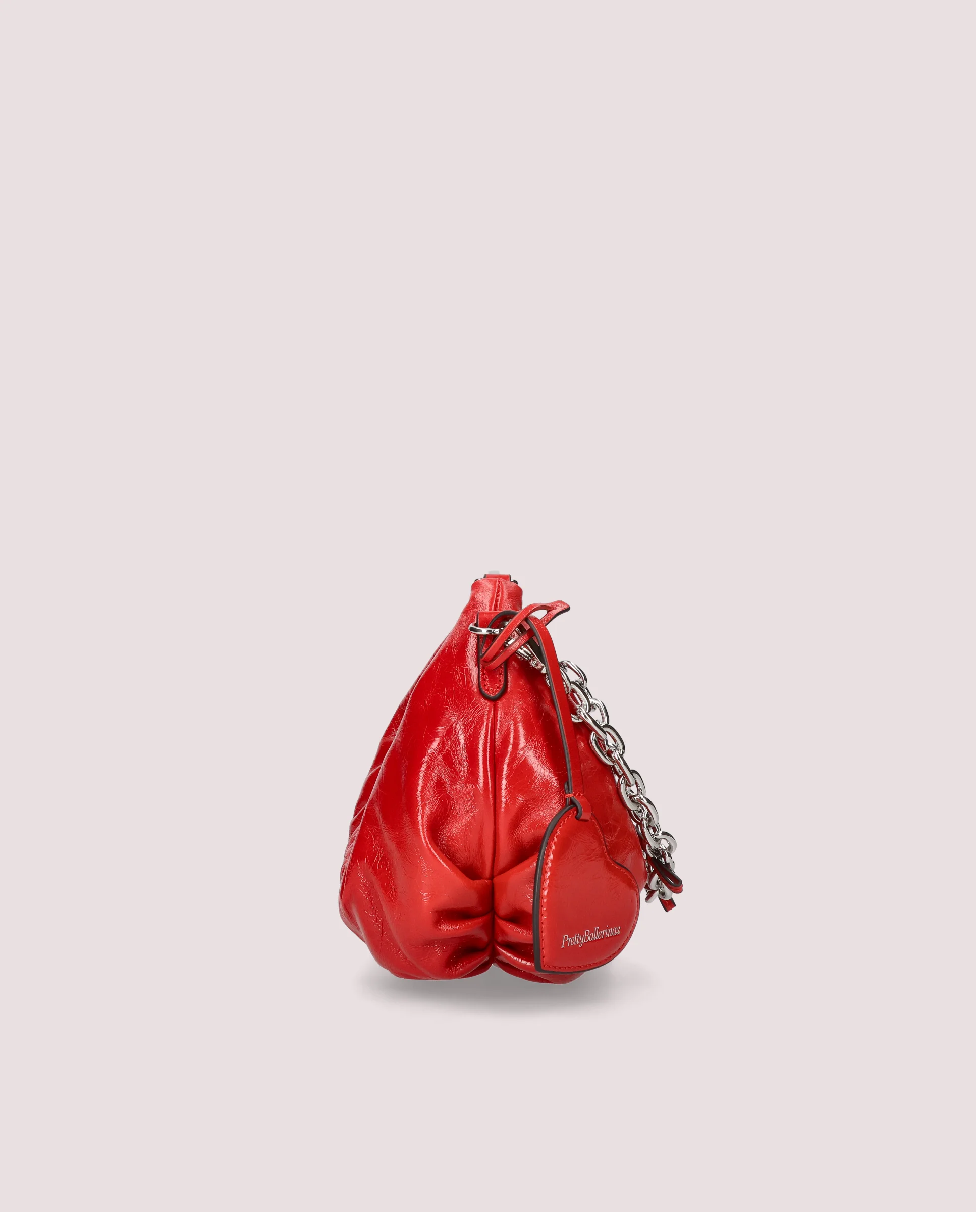 Bolso Mini Ballerina en charol rojo - Image 5