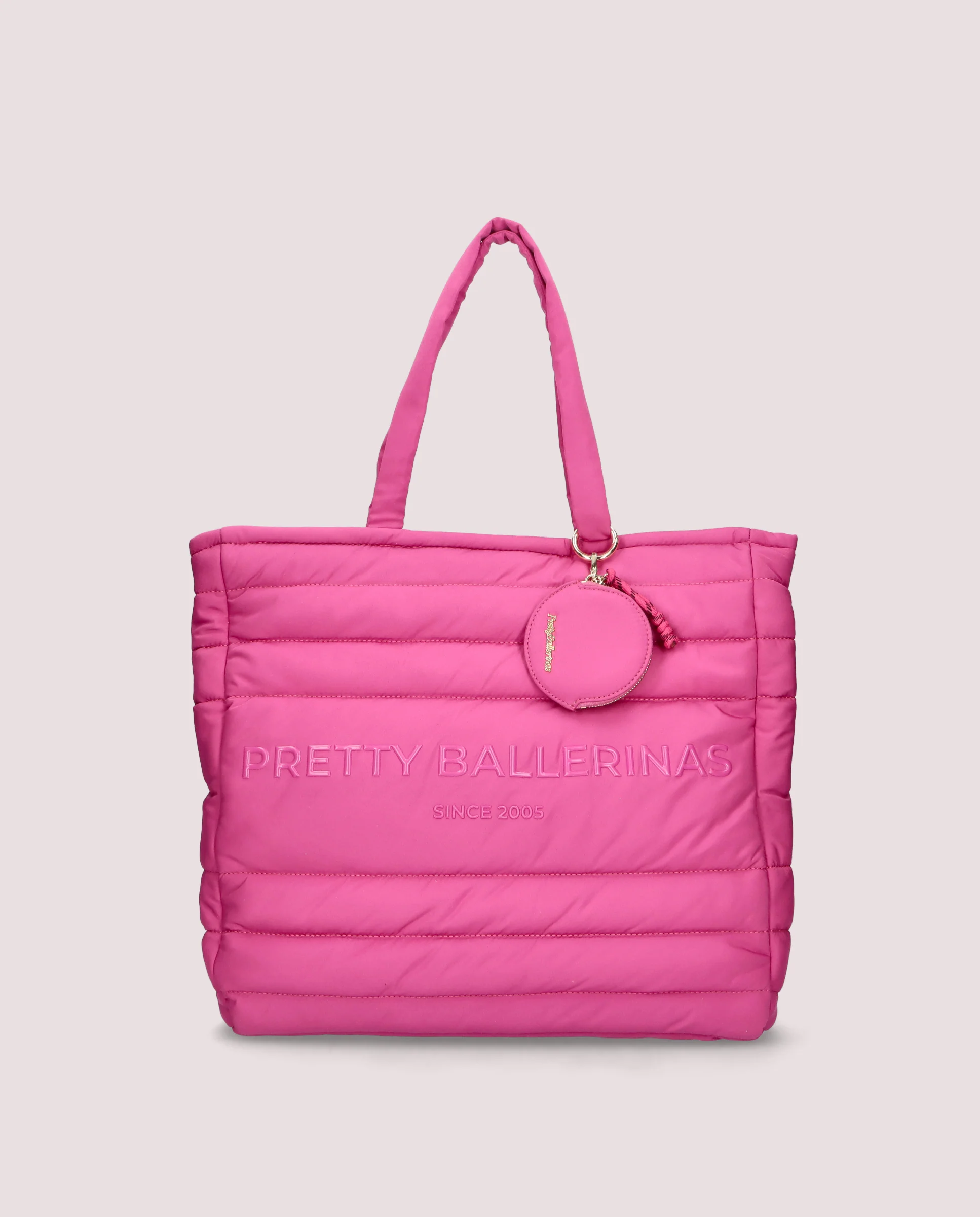 Bolso Shopper en tejido rosa