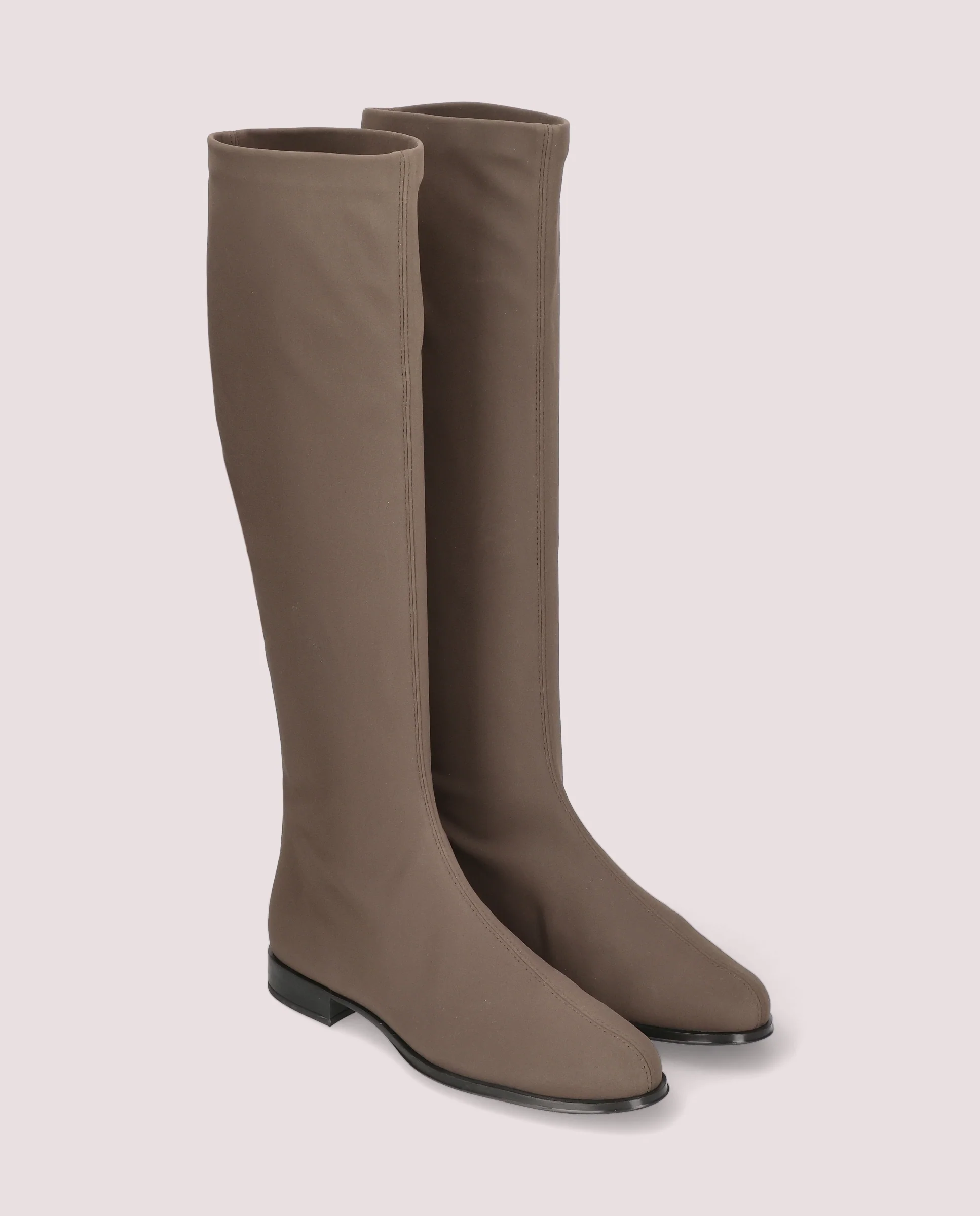Botas Pat Marrones Tejidos