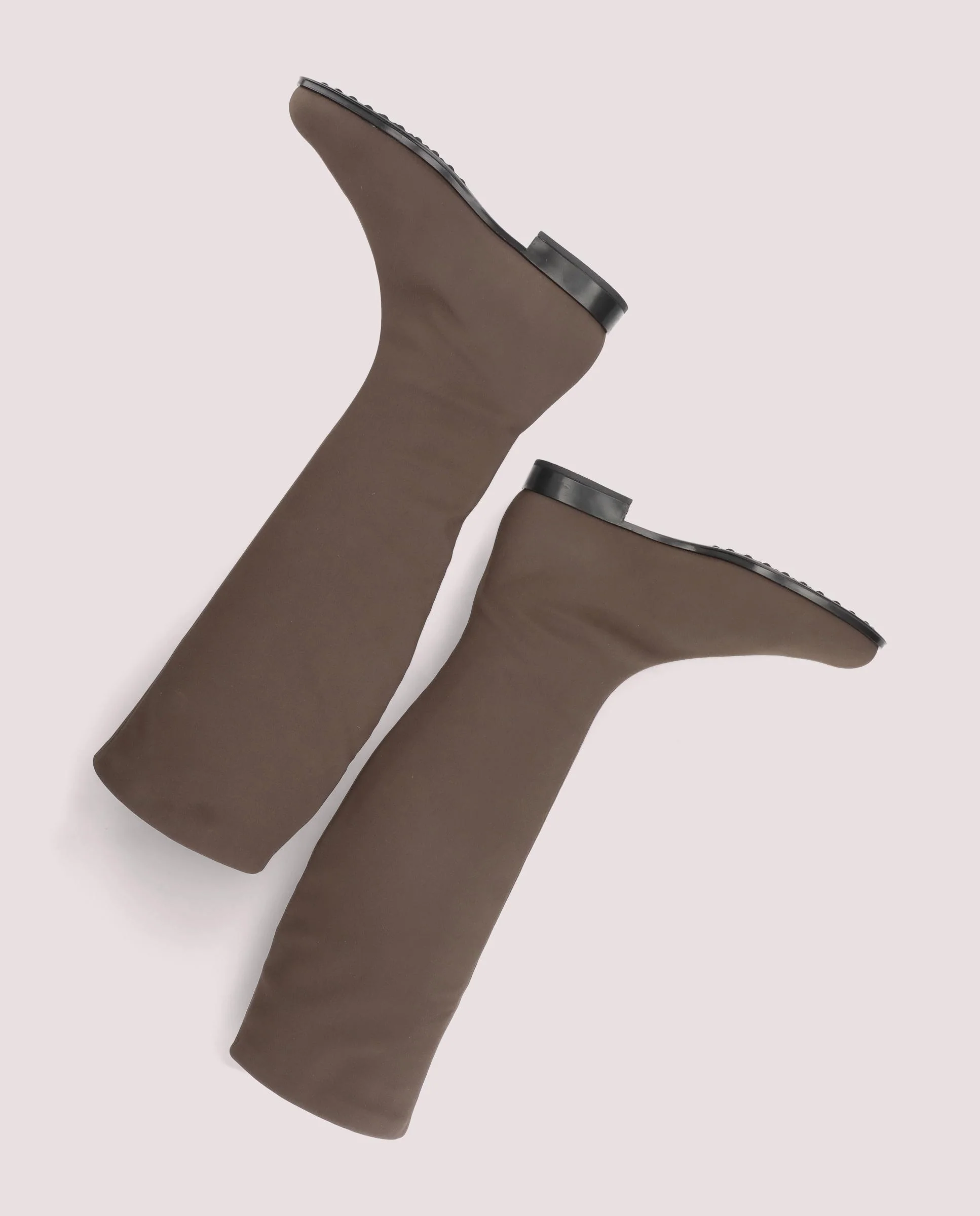 Botas Pat Marrones Tejidos - Image 4