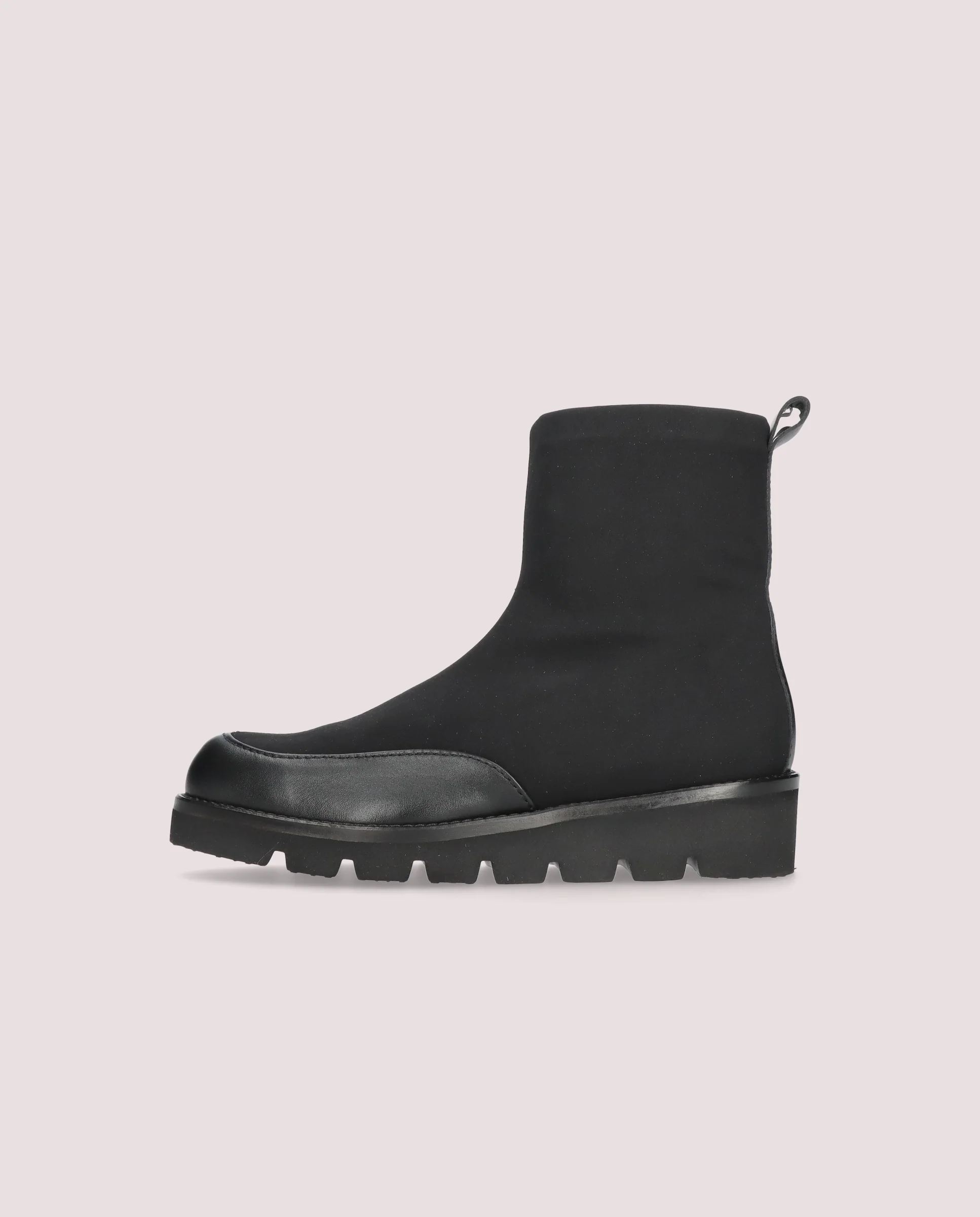 Botines Bette Negros Tejidos - Image 3