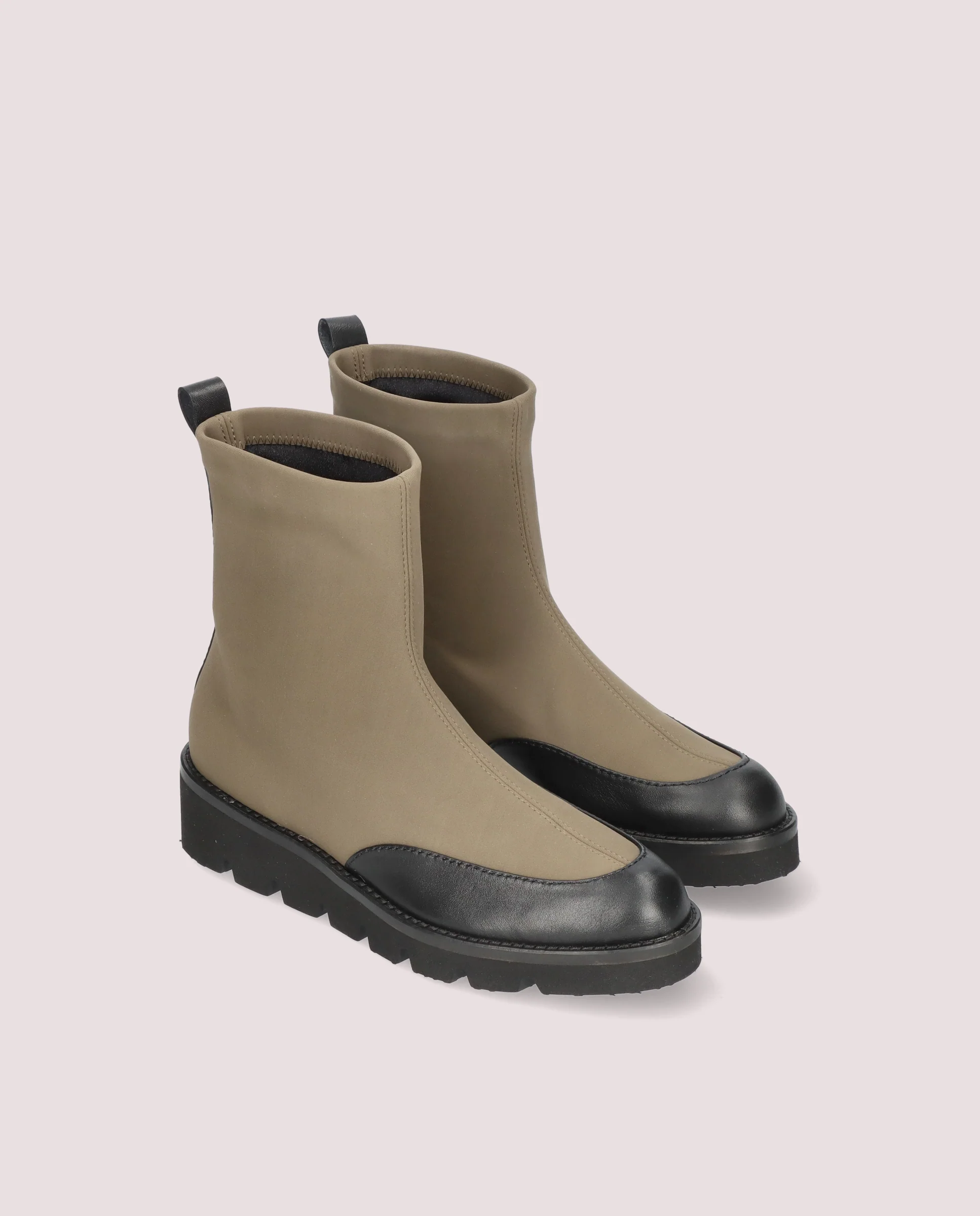 Botines Bette Verdes Tejidos