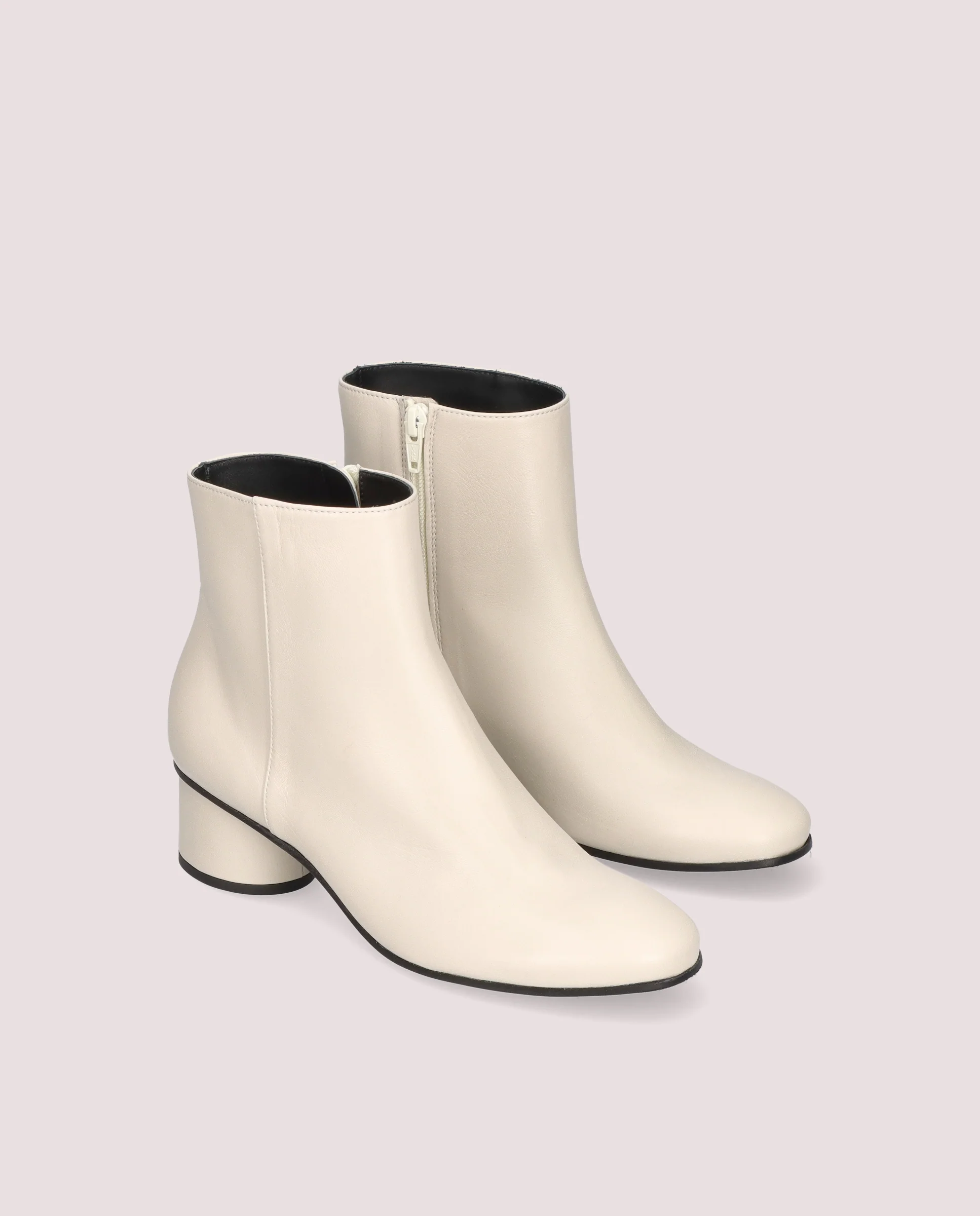 Botines Jendayi Blancos Piel