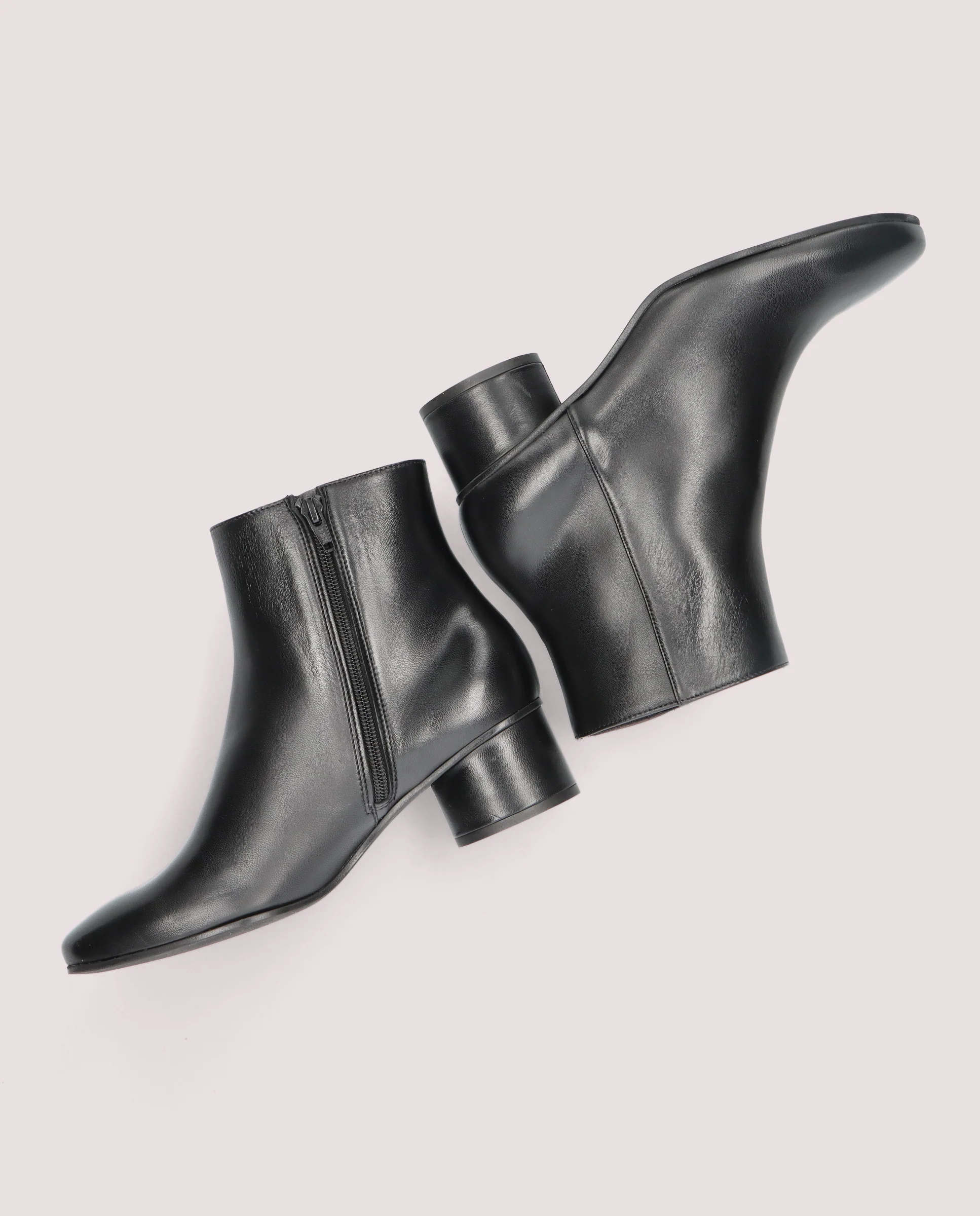 Botines Jendayi Negros Piel - Image 4