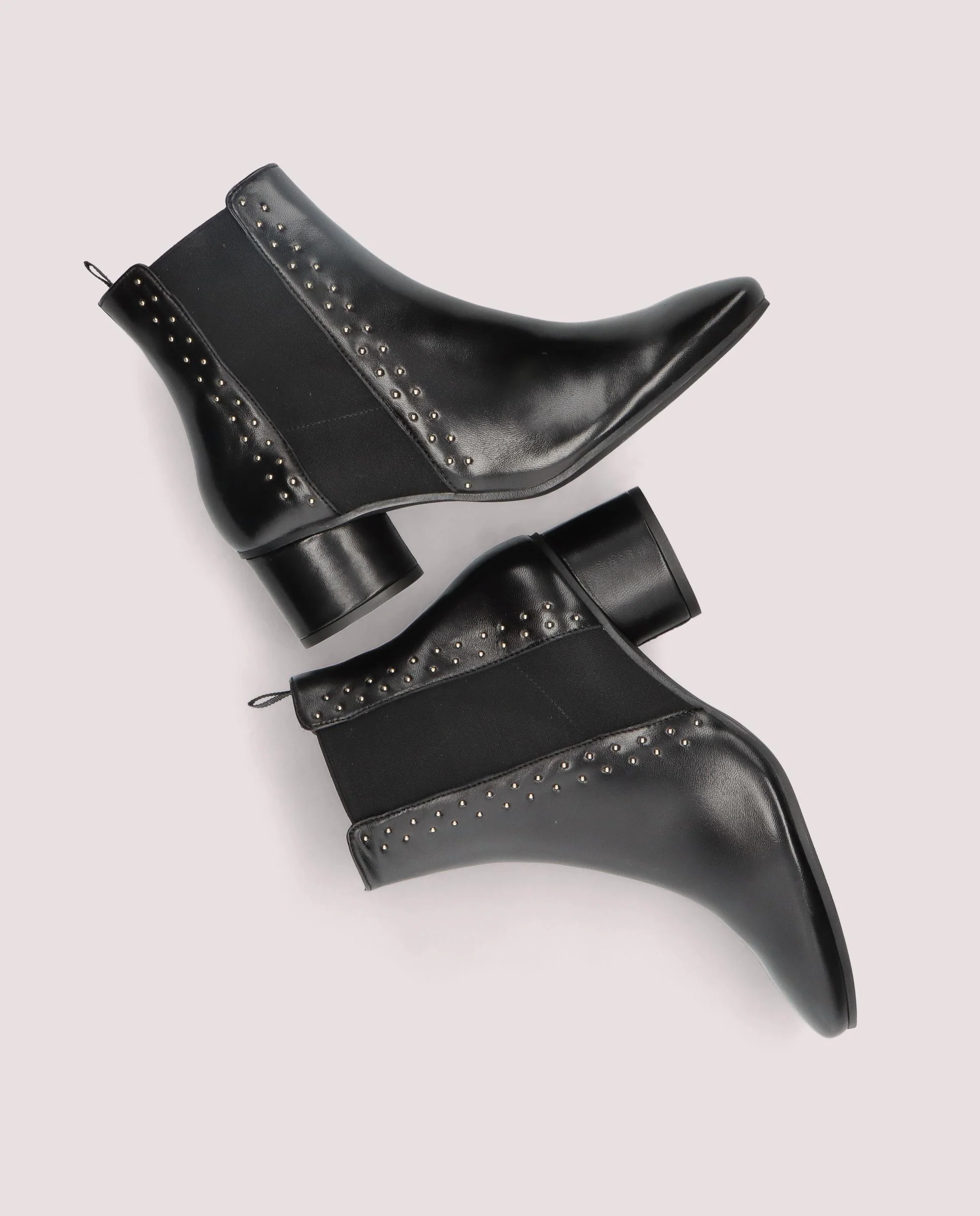 Botines Jendayi Negros Piel - Image 4