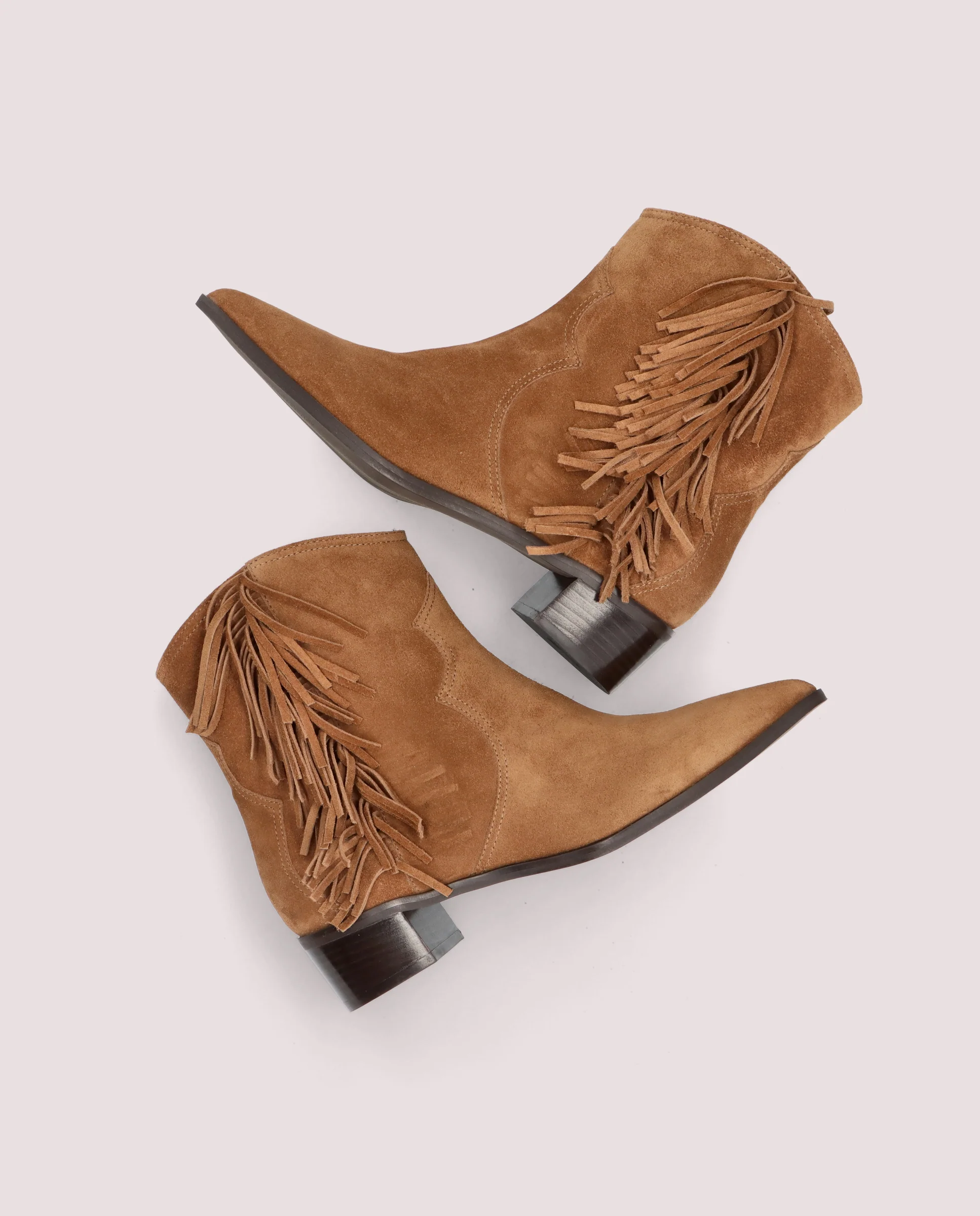 Botines Kendall Marrones Ante - Image 4