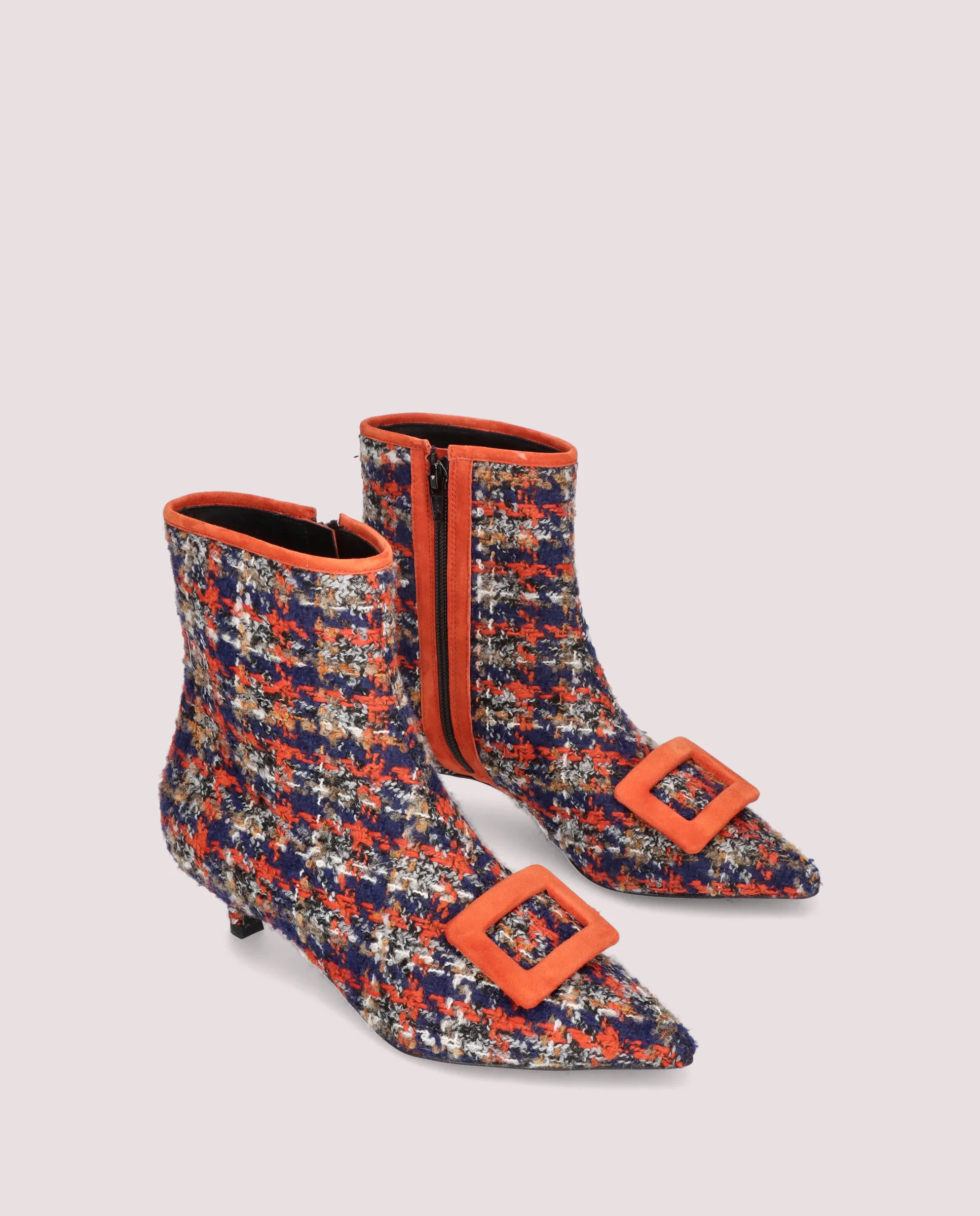 Botines Kendall Multicolores Tejidos
