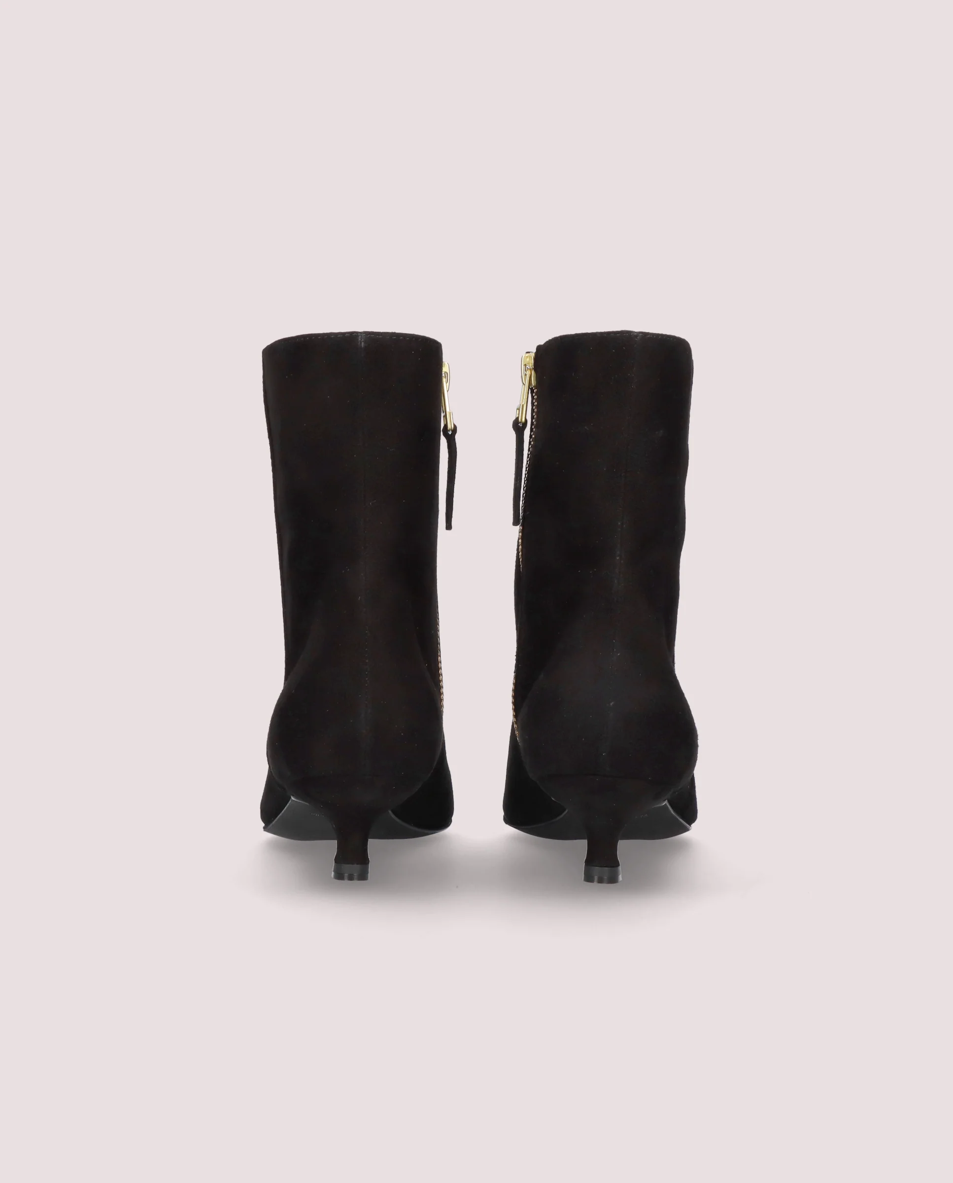 Botines Kendall Negros Ante - Image 4