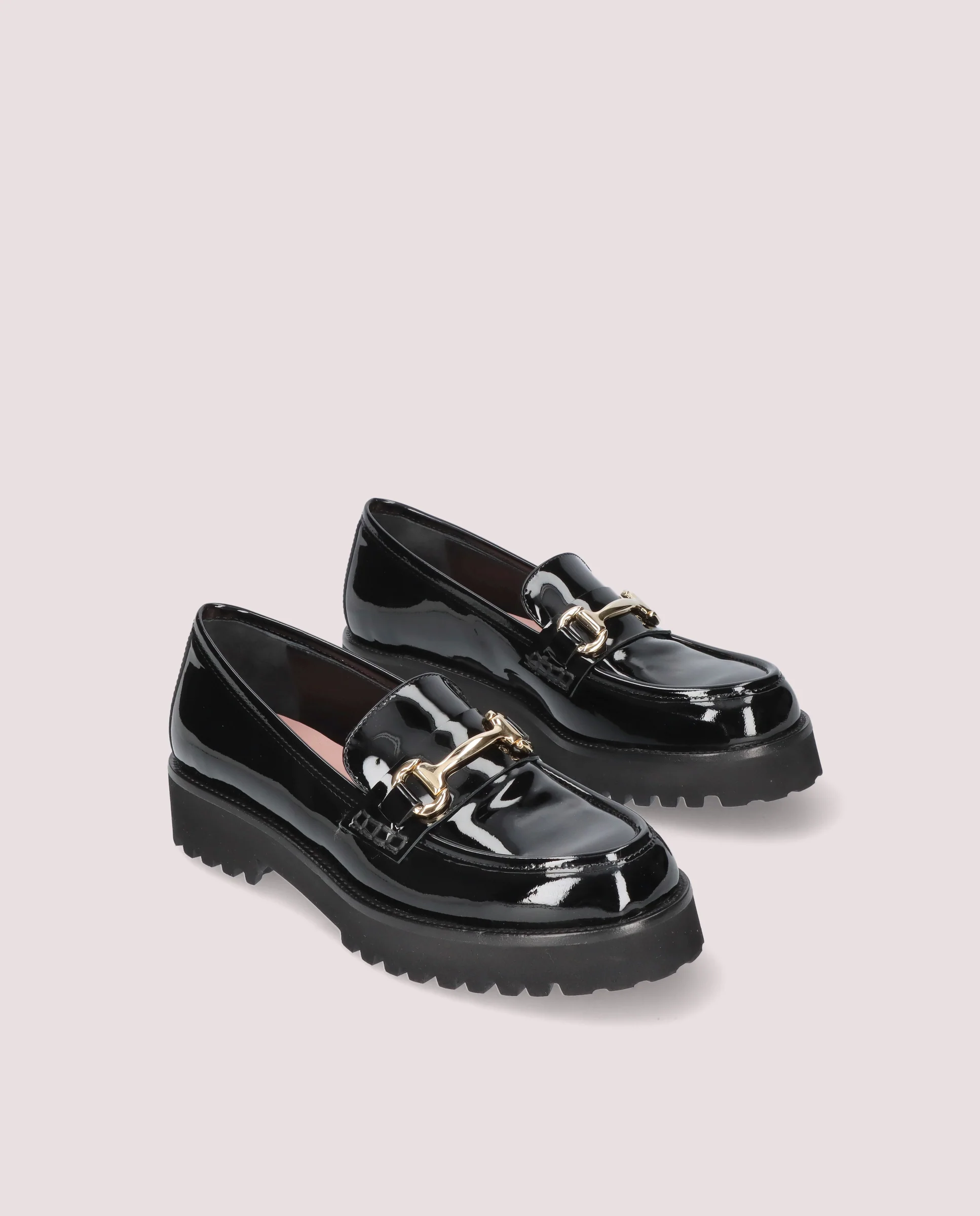 Loafers Ashley Negros Charol