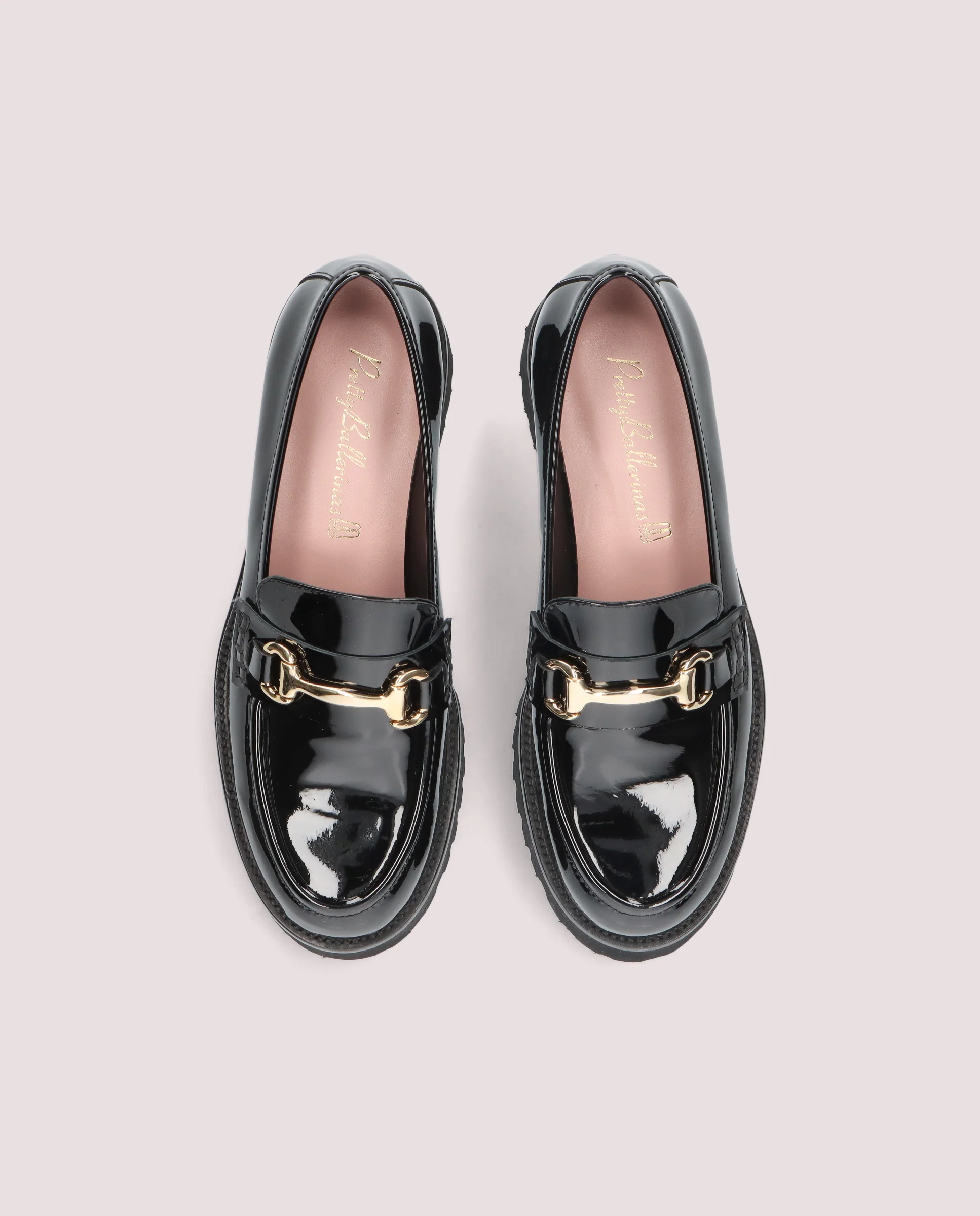 Loafers Ashley Negros Charol - Image 2