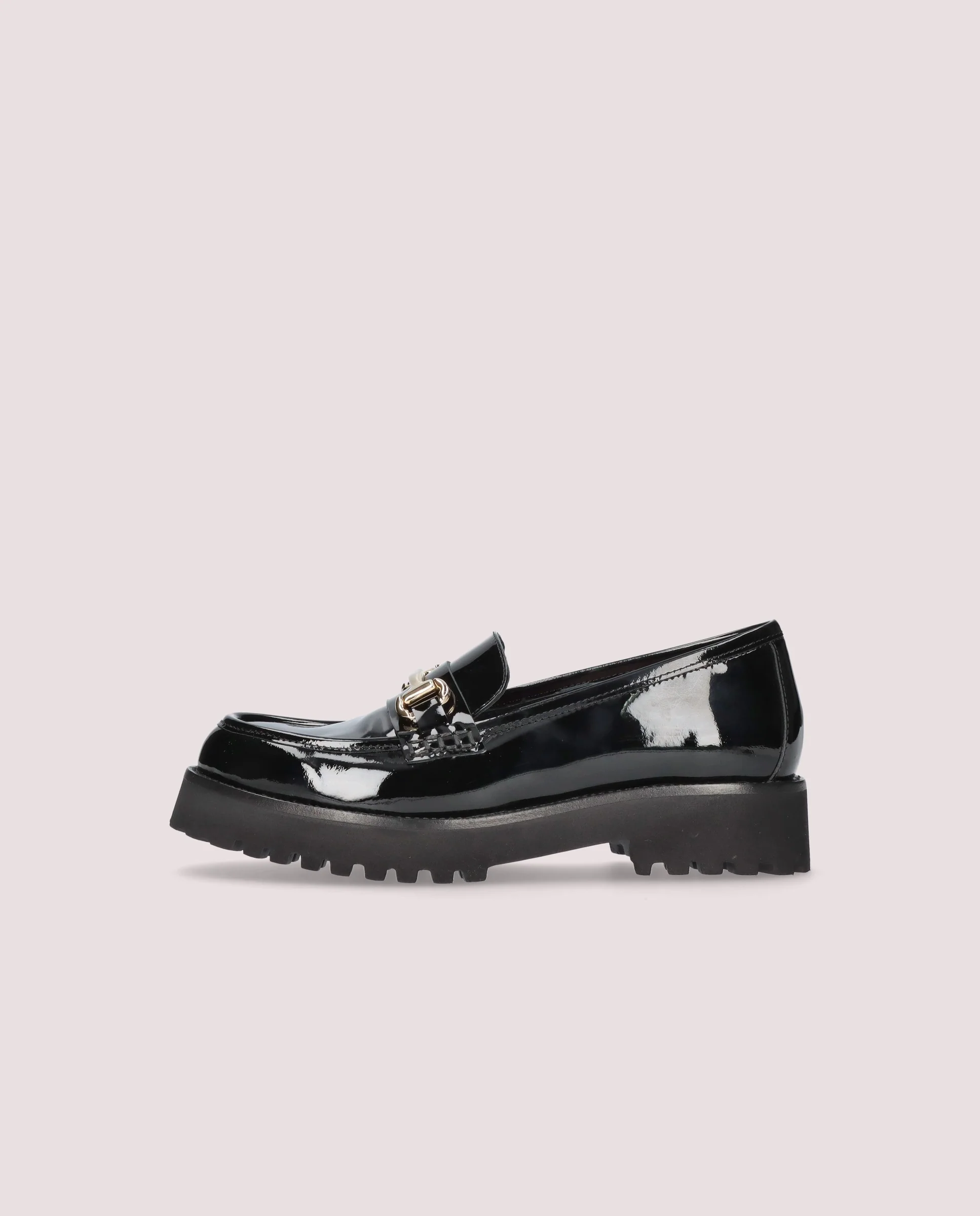 Loafers Ashley Negros Charol - Image 3
