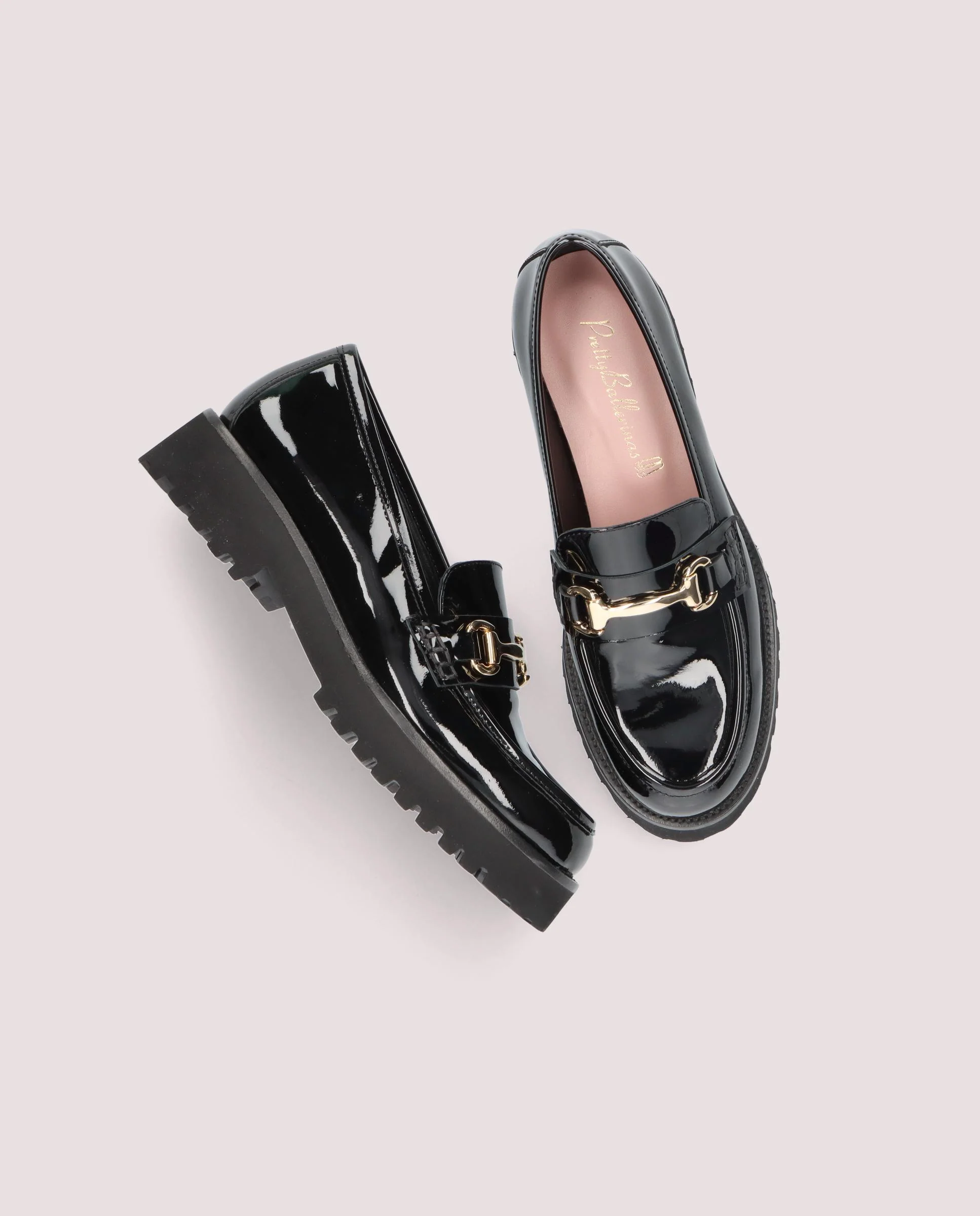 Loafers Ashley Negros Charol - Image 4