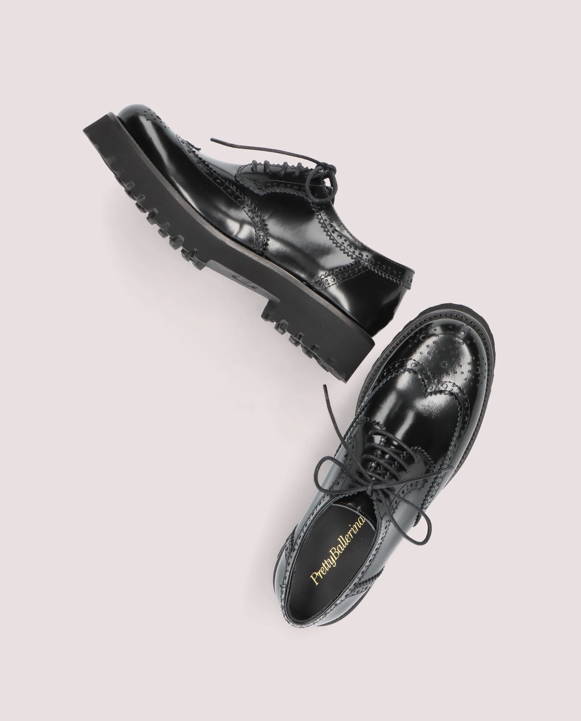 Loafers Ashley Negros Piel - Image 4