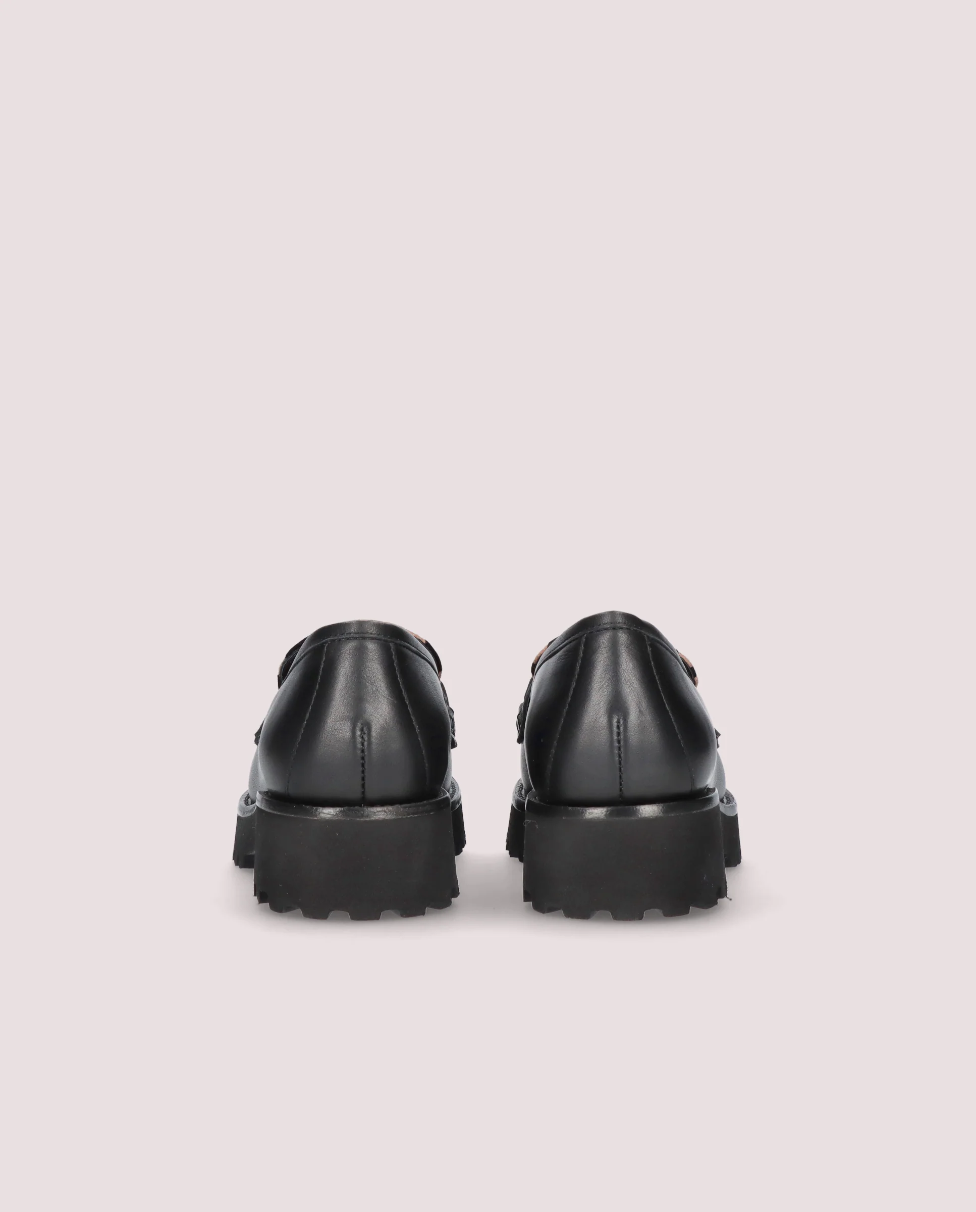 Loafers Ashley Negros Piel - Image 4