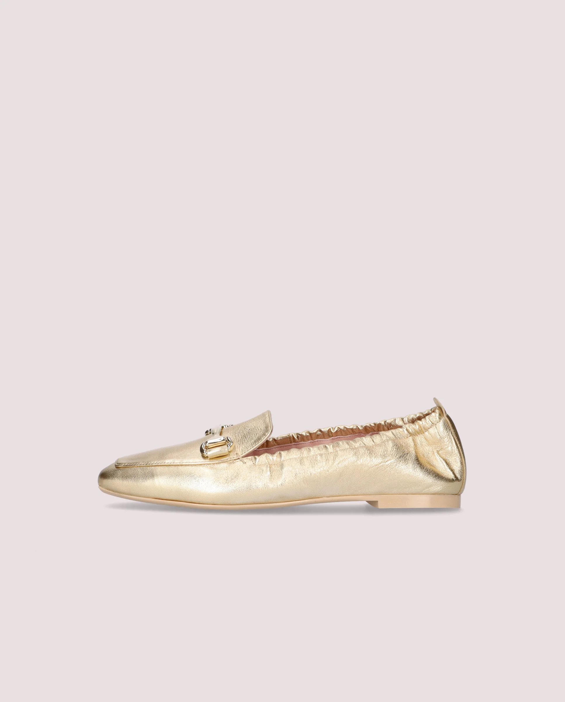 Loafers Camille Dorados Pieles metalizadas - Image 3