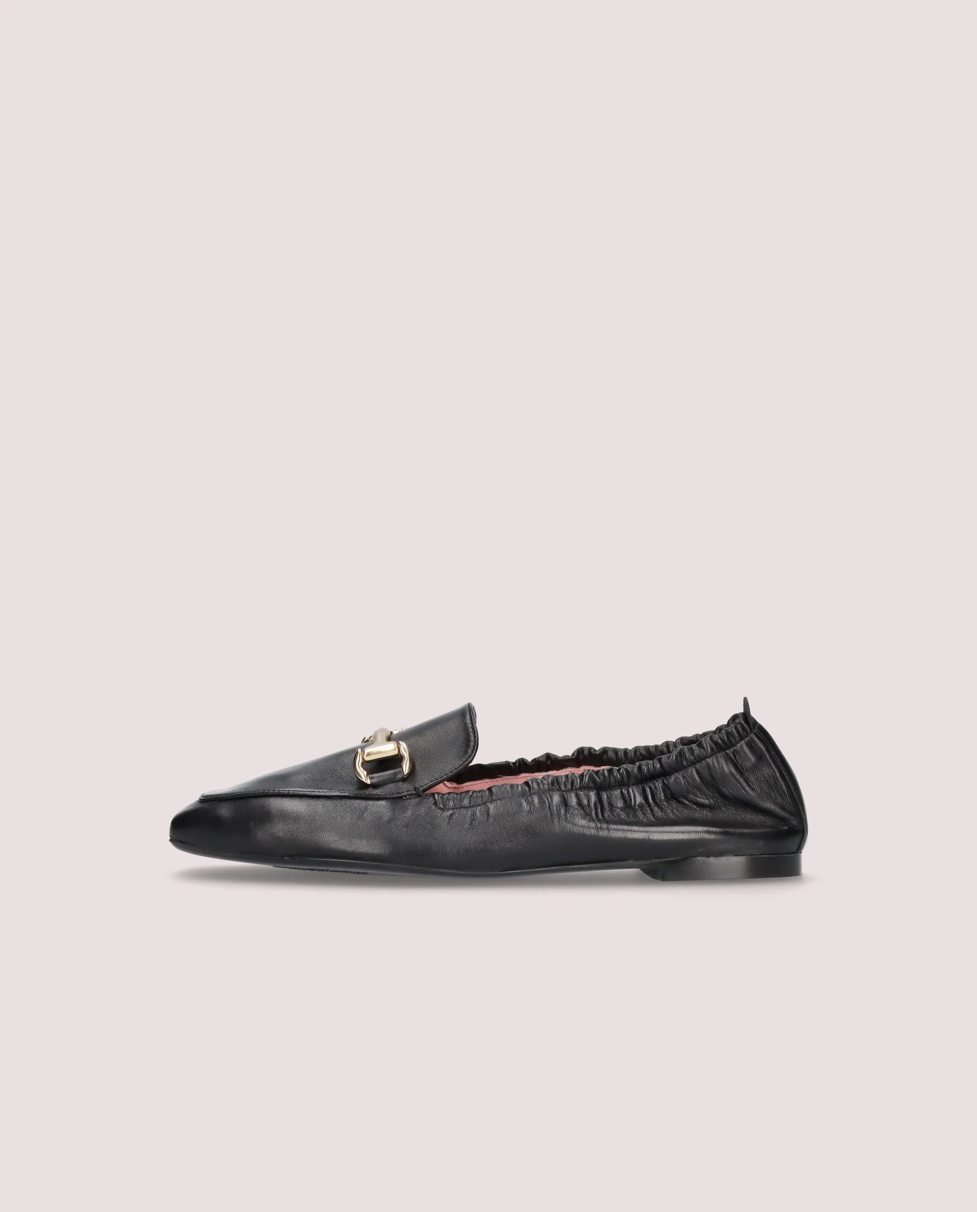 Loafers Camille Negros Piel - Image 3
