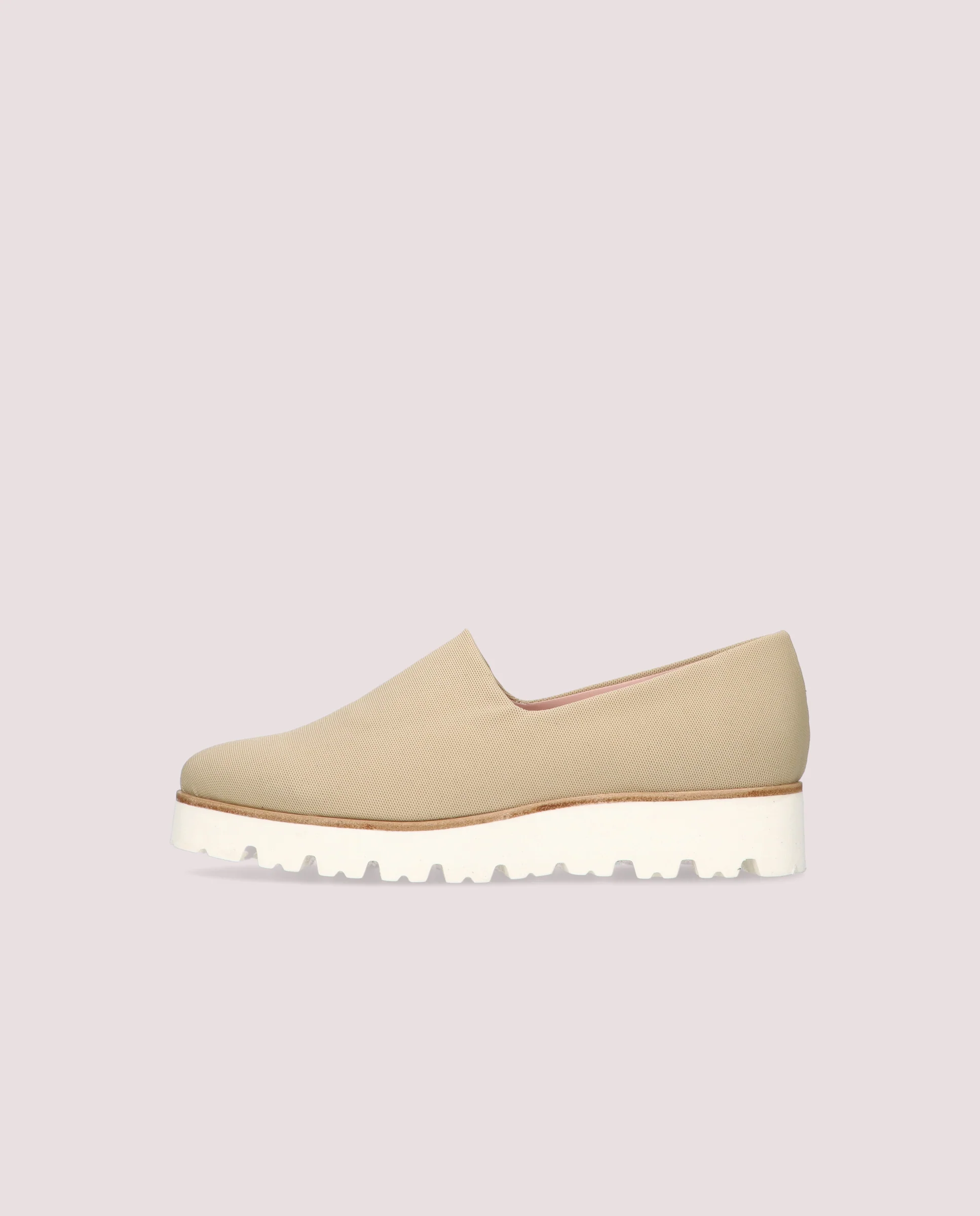 Loafers Charlize Beiges Tejidos - Image 3