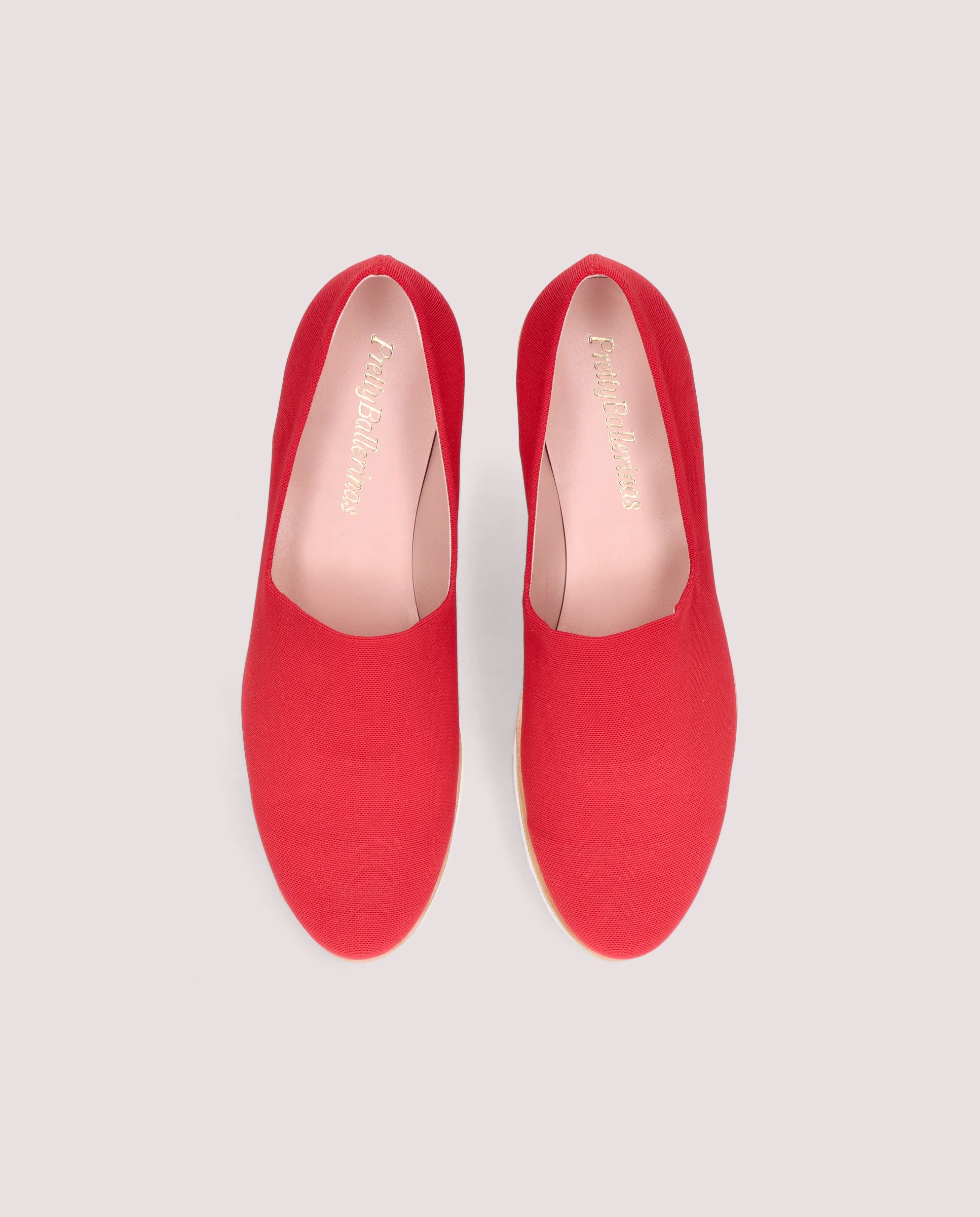 Loafers Charlize Rojos Tejidos - Image 2