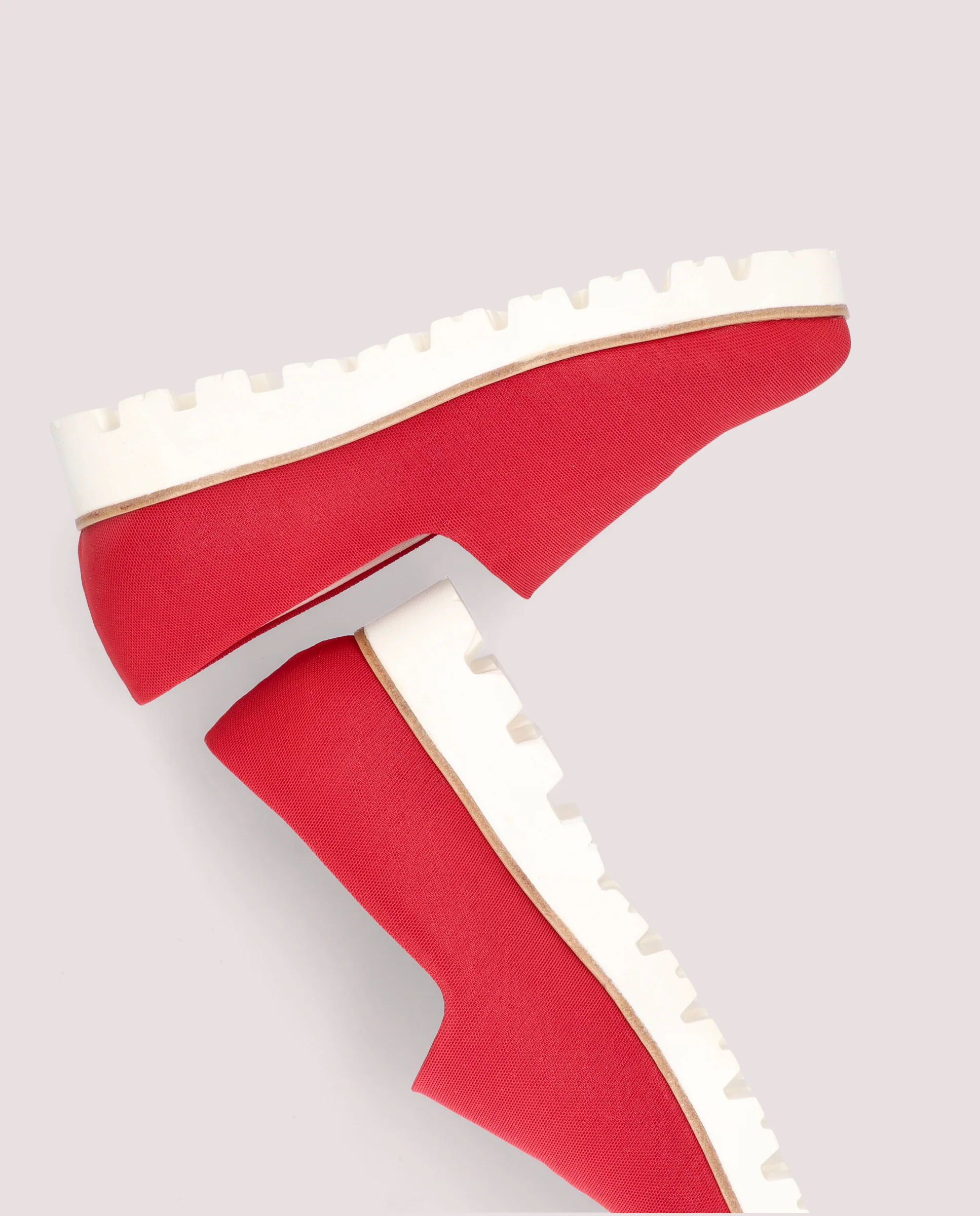 Loafers Charlize Rojos Tejidos - Image 4