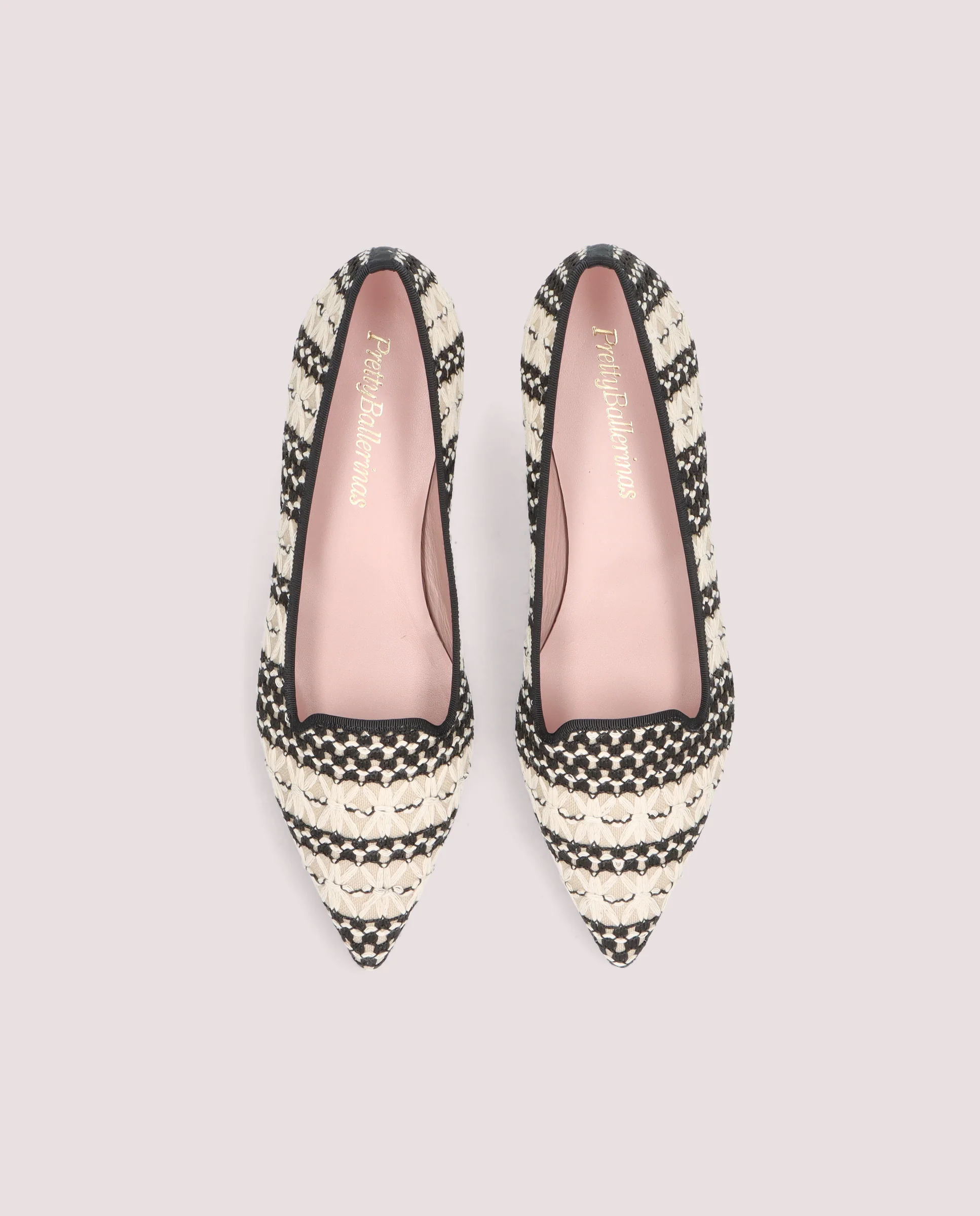 Loafers Clementine Negros Tejidos - Image 2