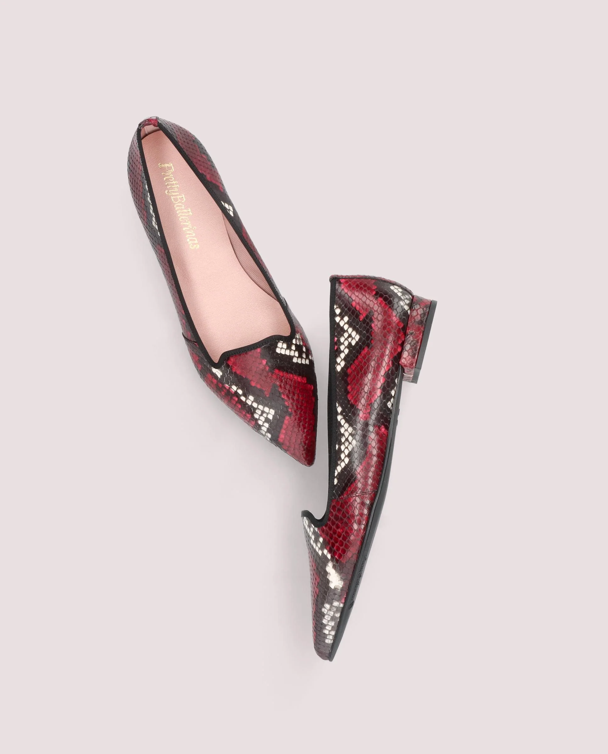 Loafers Clementine Rojos Pieles estampadas - Image 4