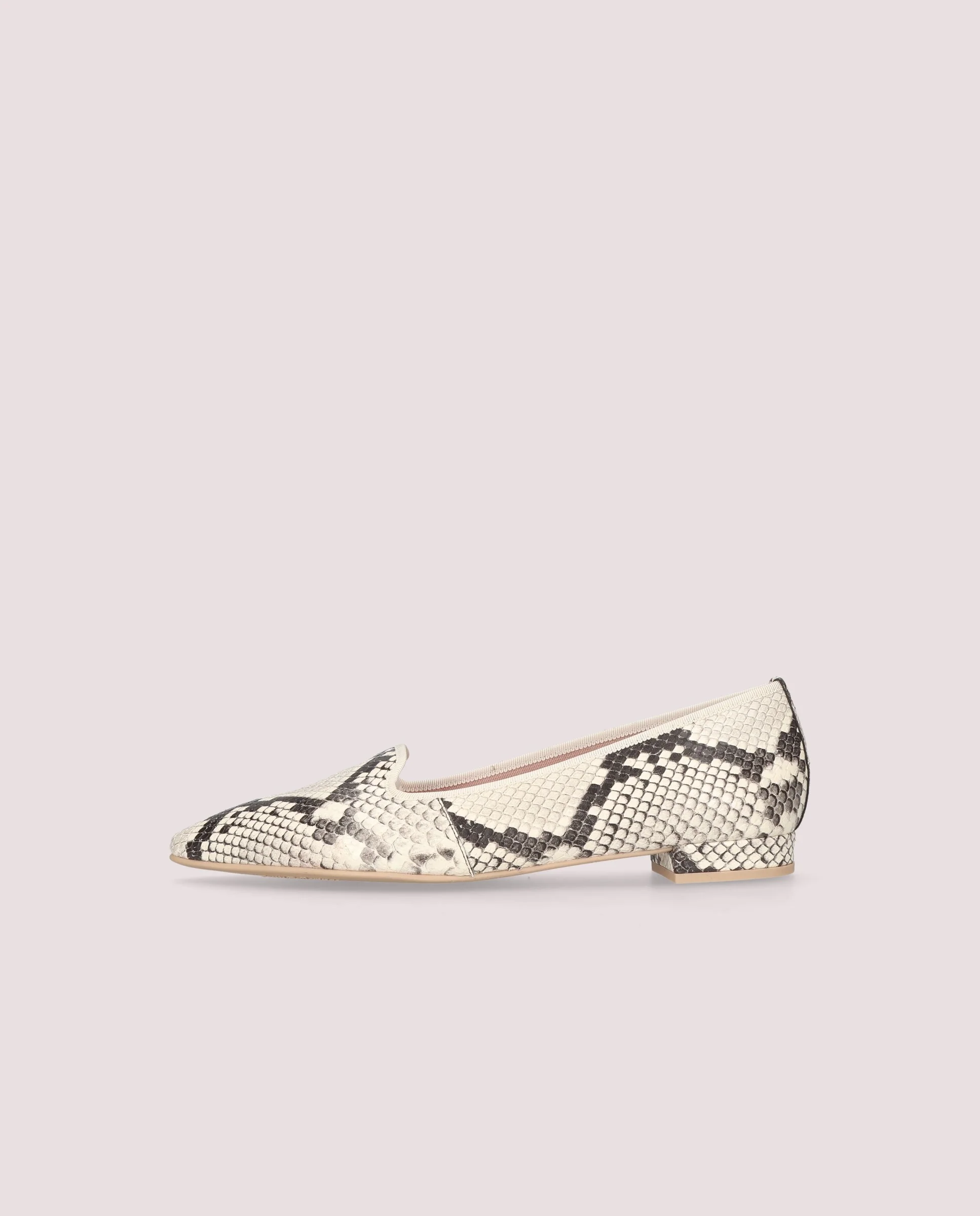 Loafers Elise en napa estampado serpiente - Image 3