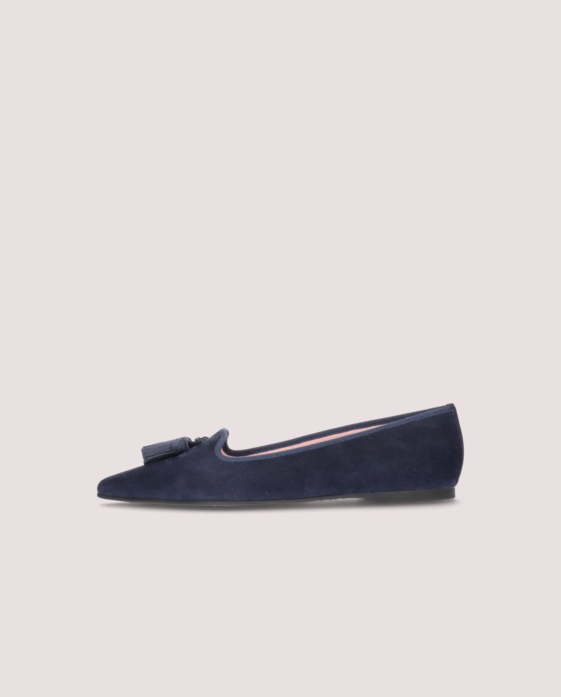 Loafers Ella Azules Ante - Image 4