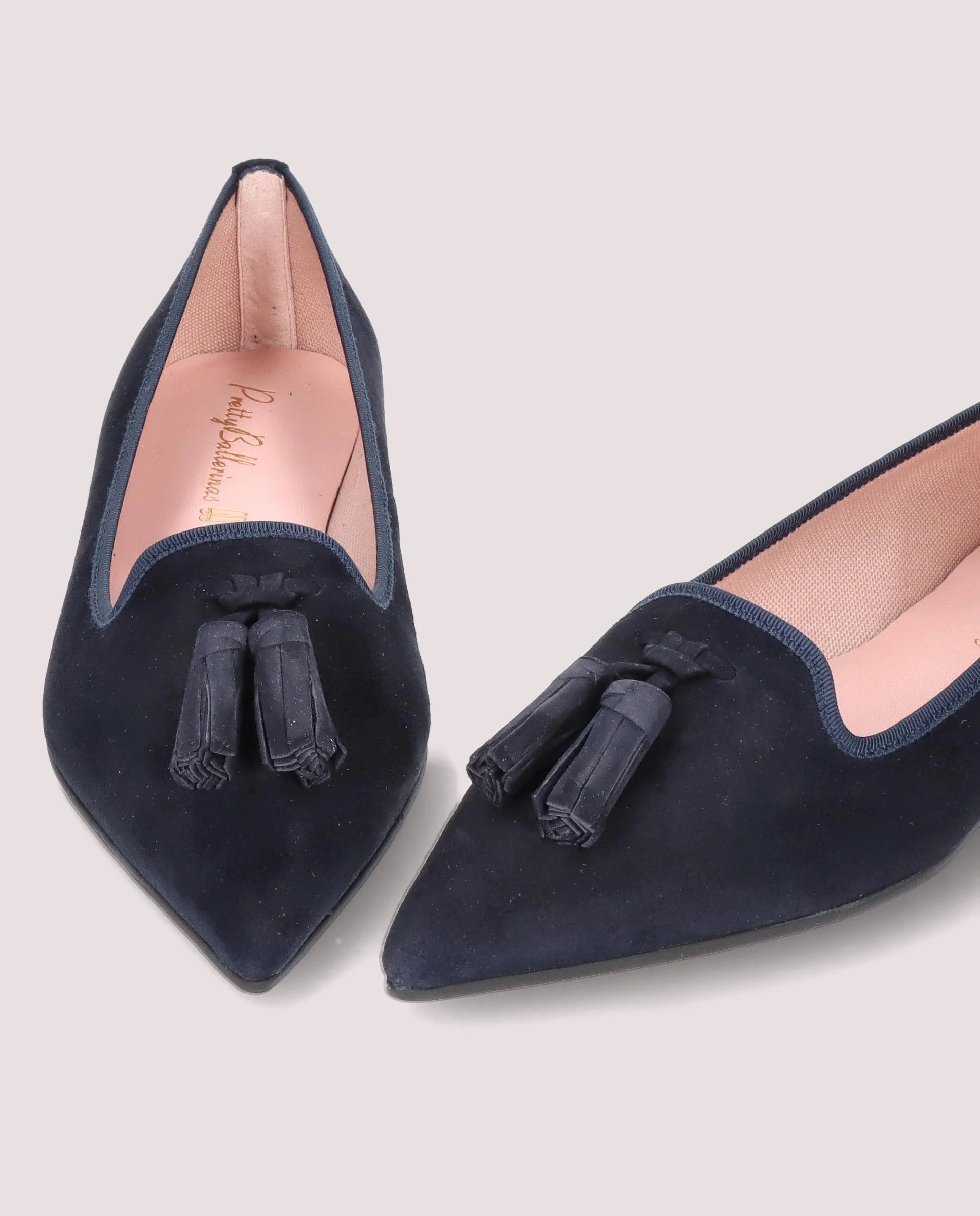 Loafers Ella Azules Ante - Image 5