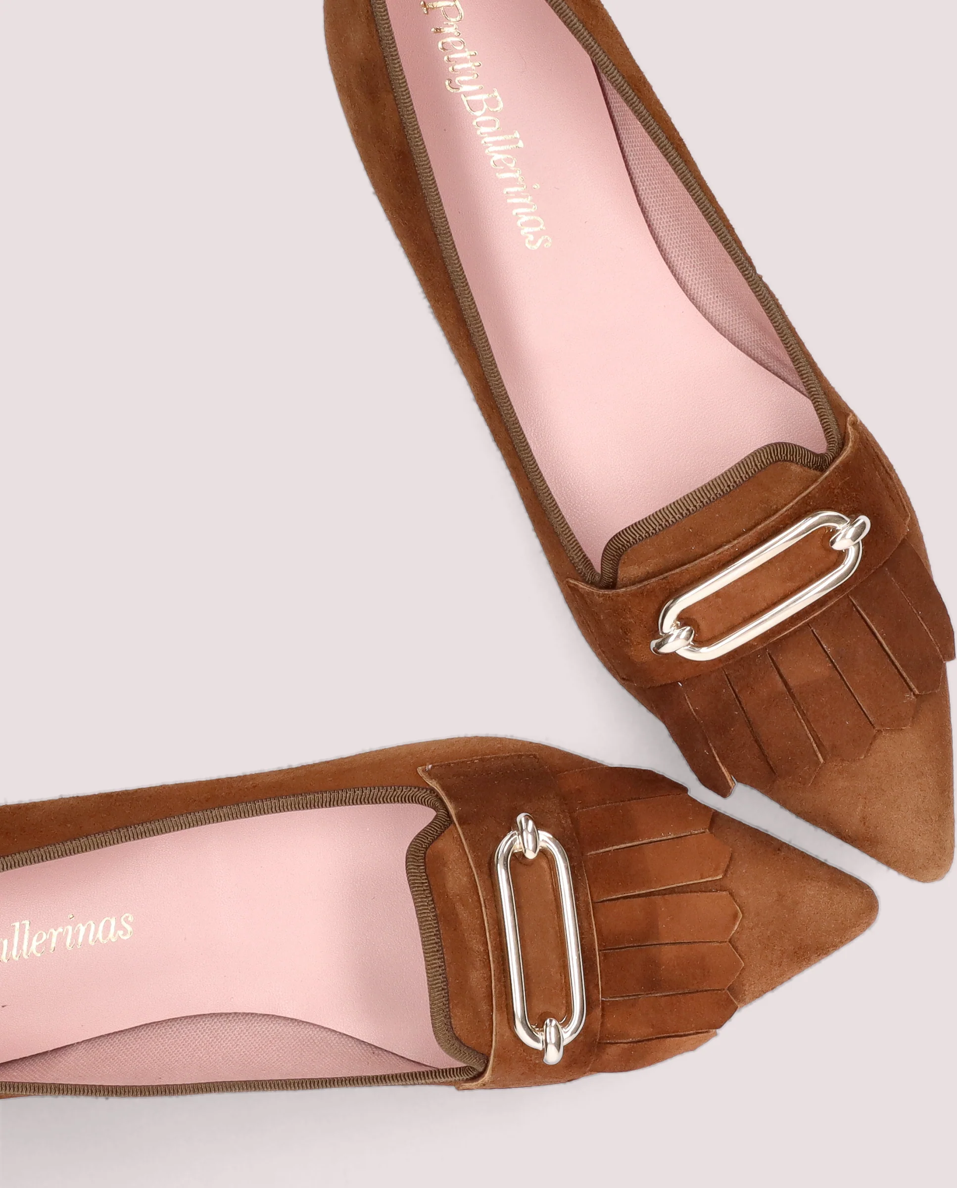 Loafers Ella Marrones Ante - Image 4