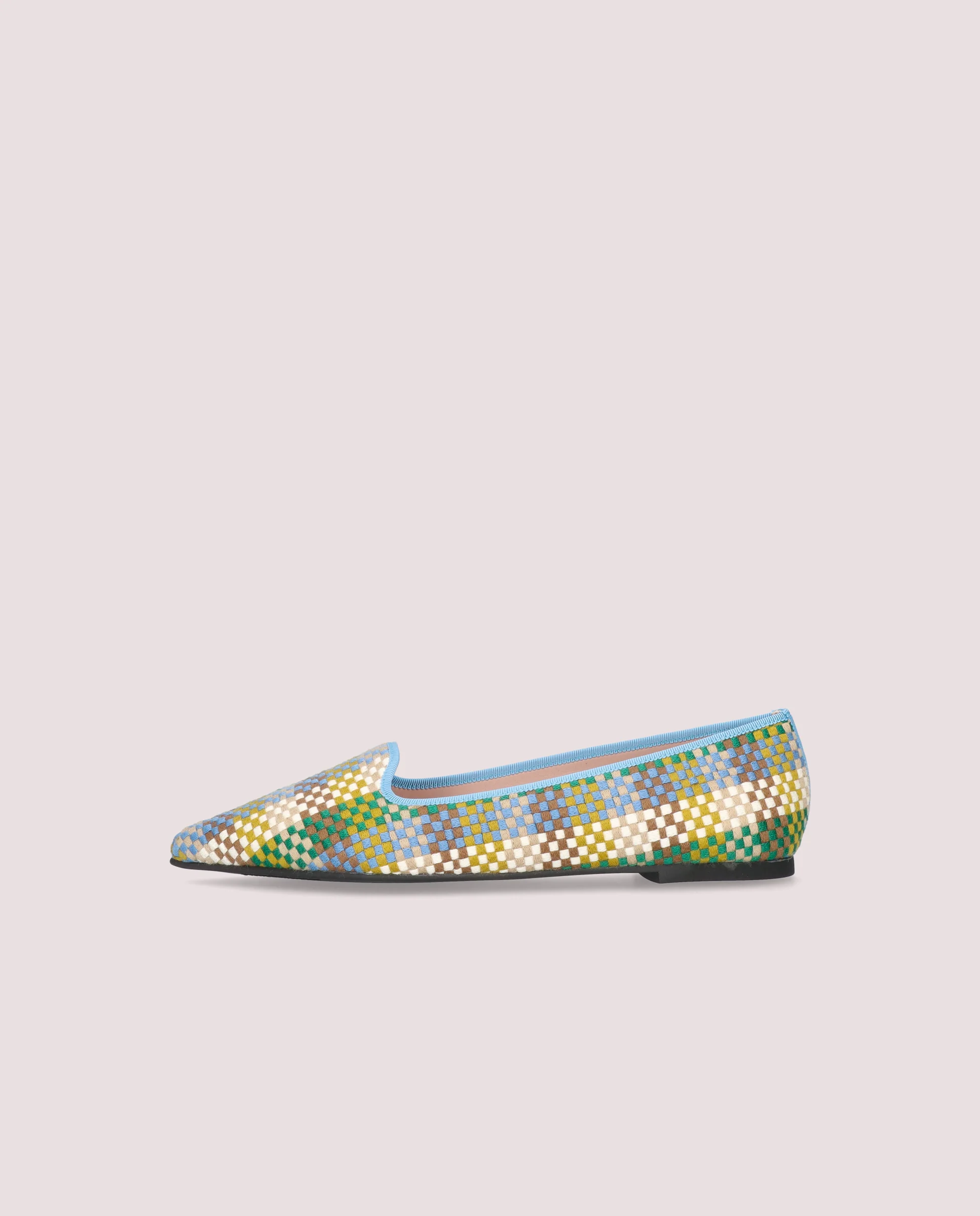 Loafers Ella Multicolores Tejidos - Image 3