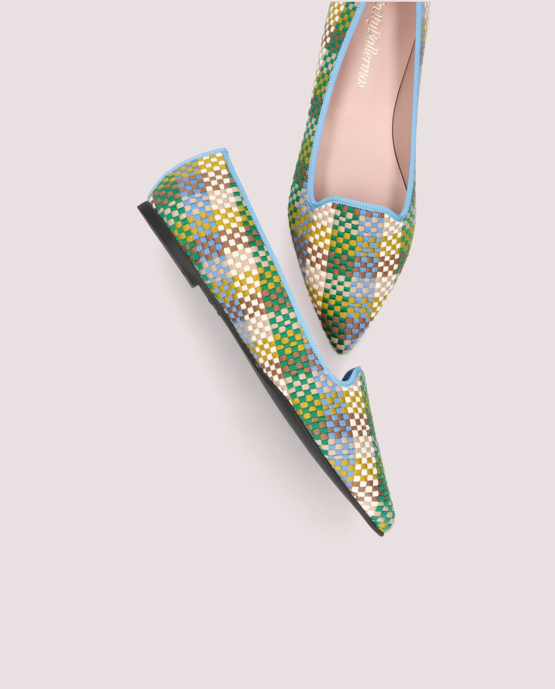 Loafers Ella Multicolores Tejidos - Image 4